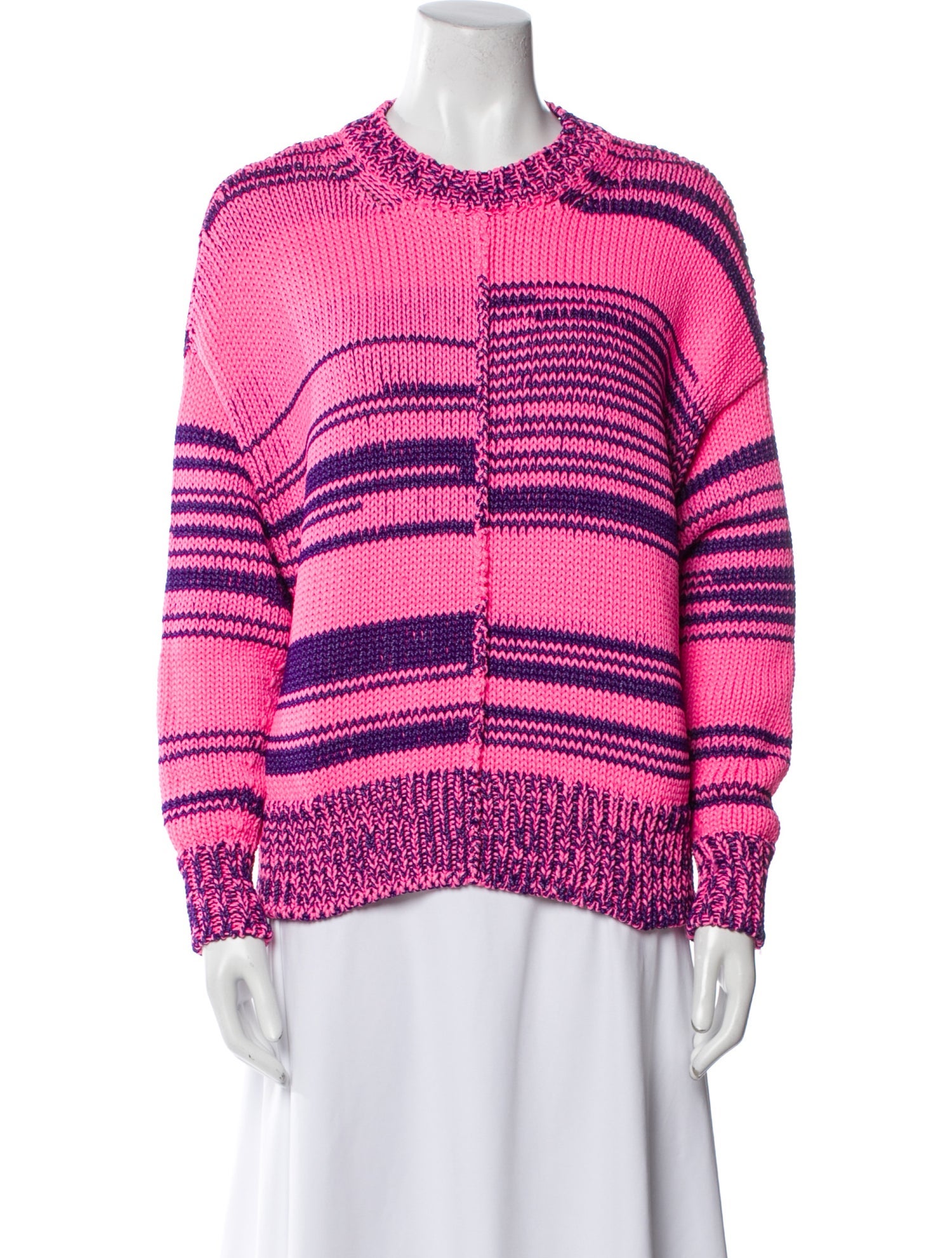 Étoile Isabel Marant Striped Crew Neck Sweater