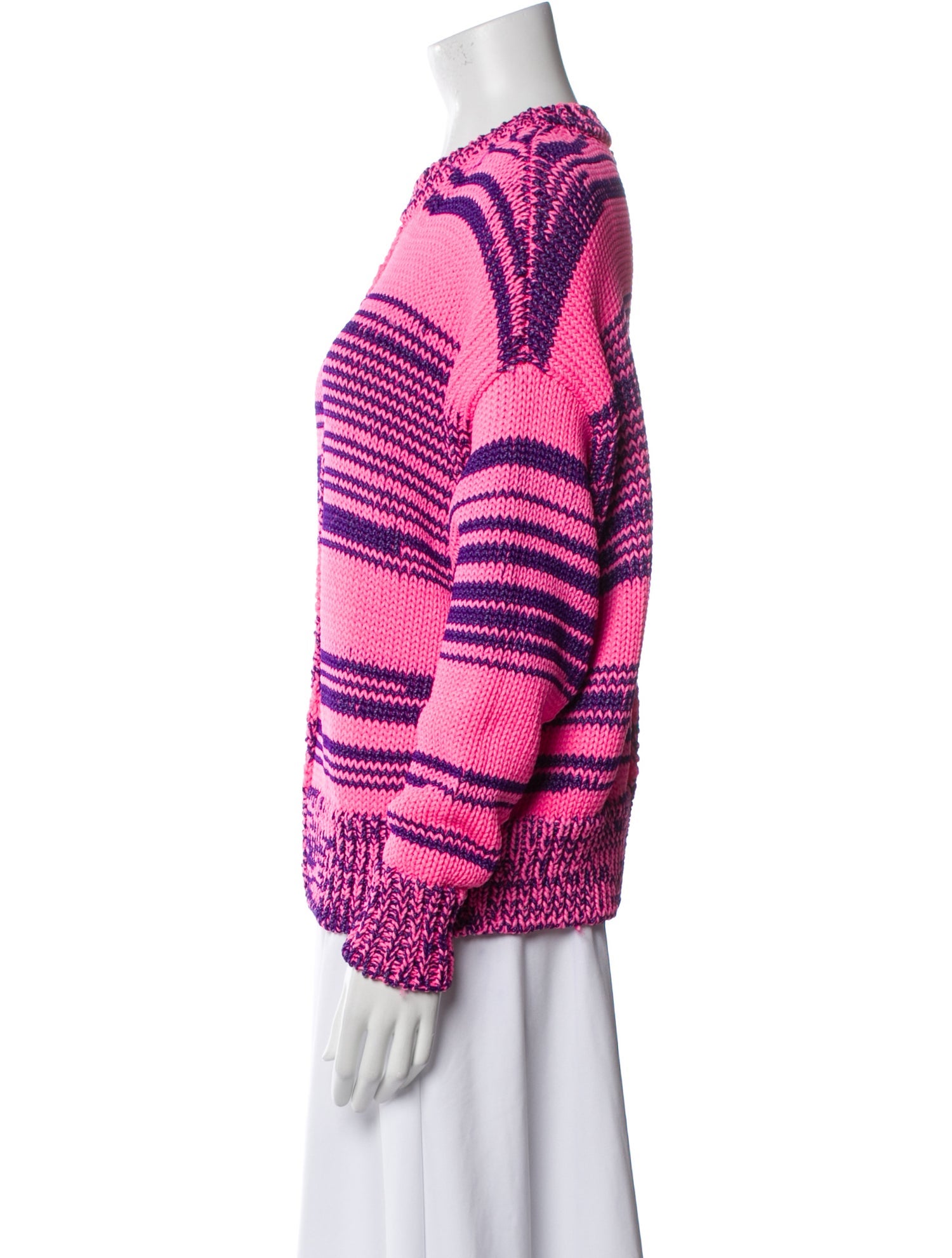 Étoile Isabel Marant Striped Crew Neck Sweater