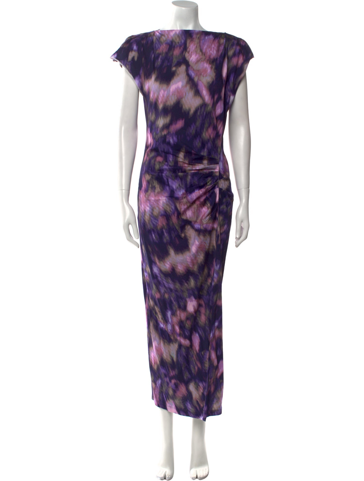 Étoile Isabel Marant Tie-Dye Print Long Dress