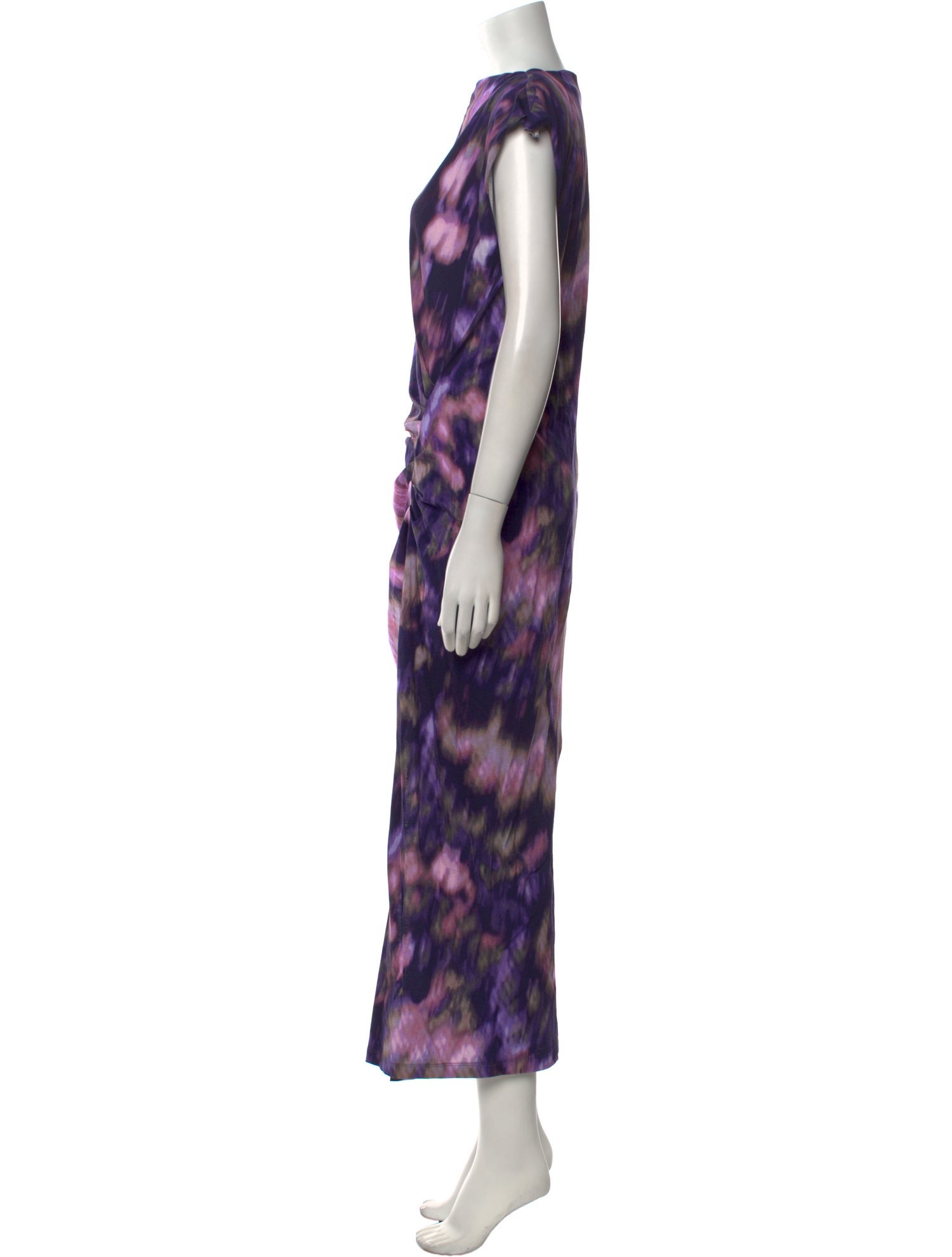 Étoile Isabel Marant Tie-Dye Print Long Dress