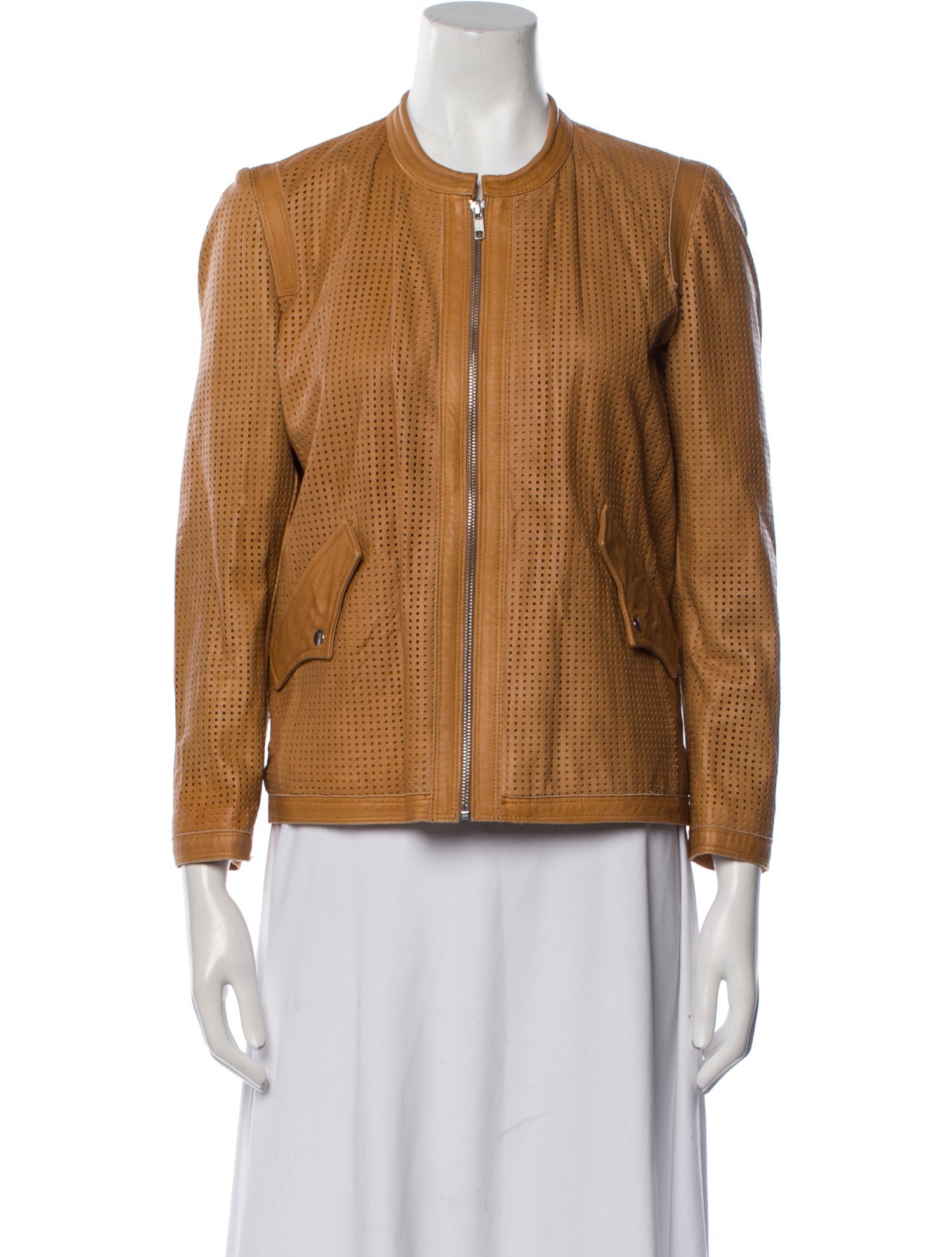 Étoile Isabel Marant Leather Printed Blazer