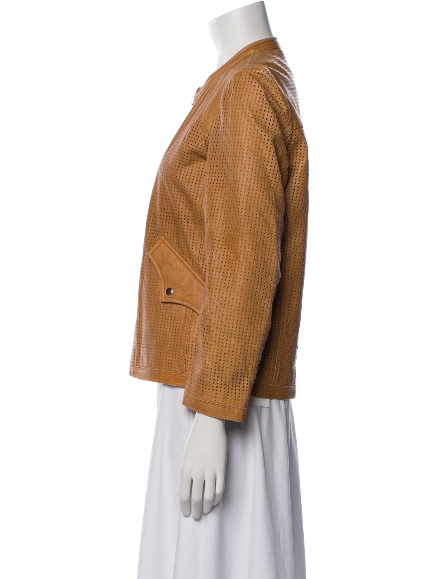 Étoile Isabel Marant Leather Printed Blazer