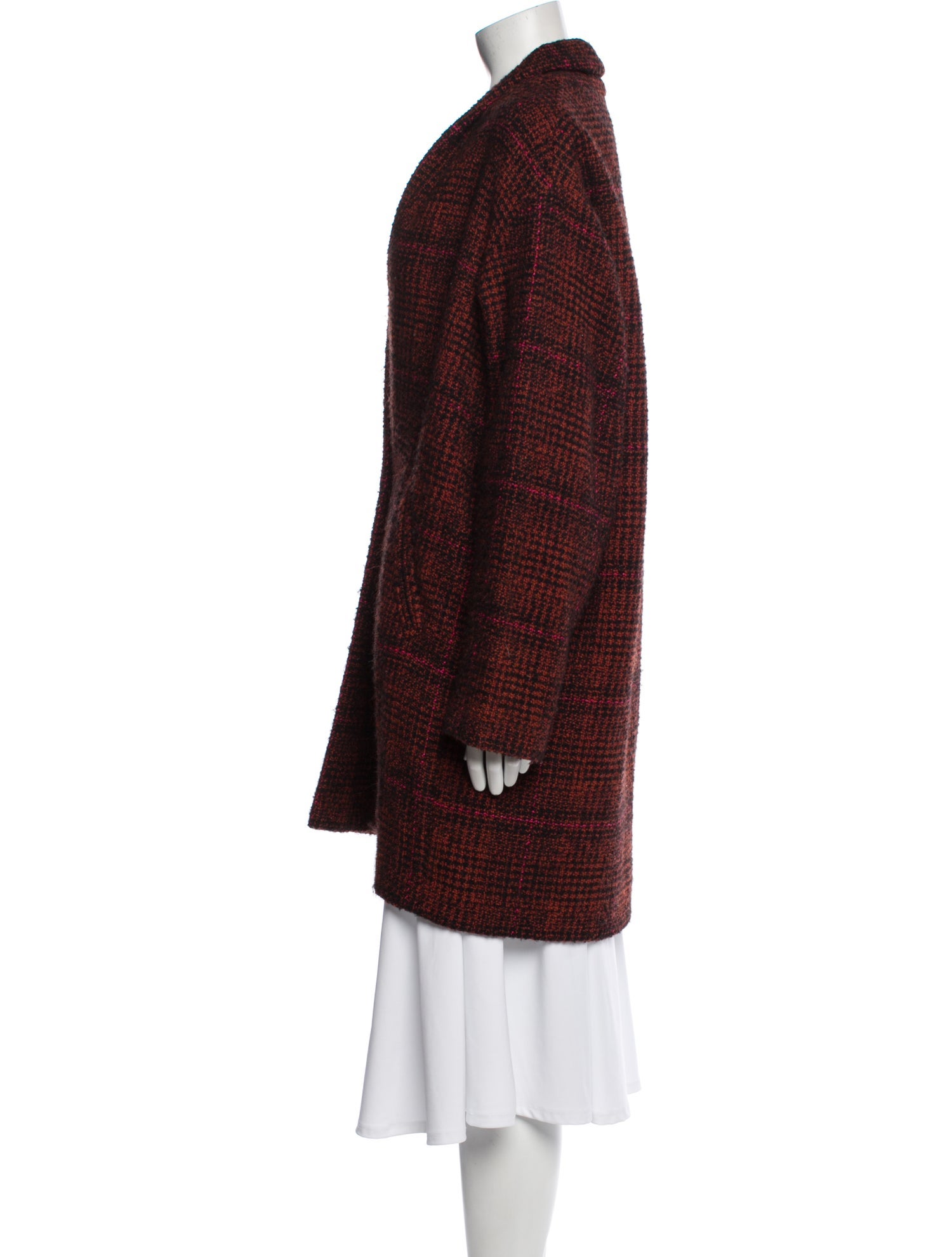 Étoile Isabel Marant Plaid Print Evening Jacket