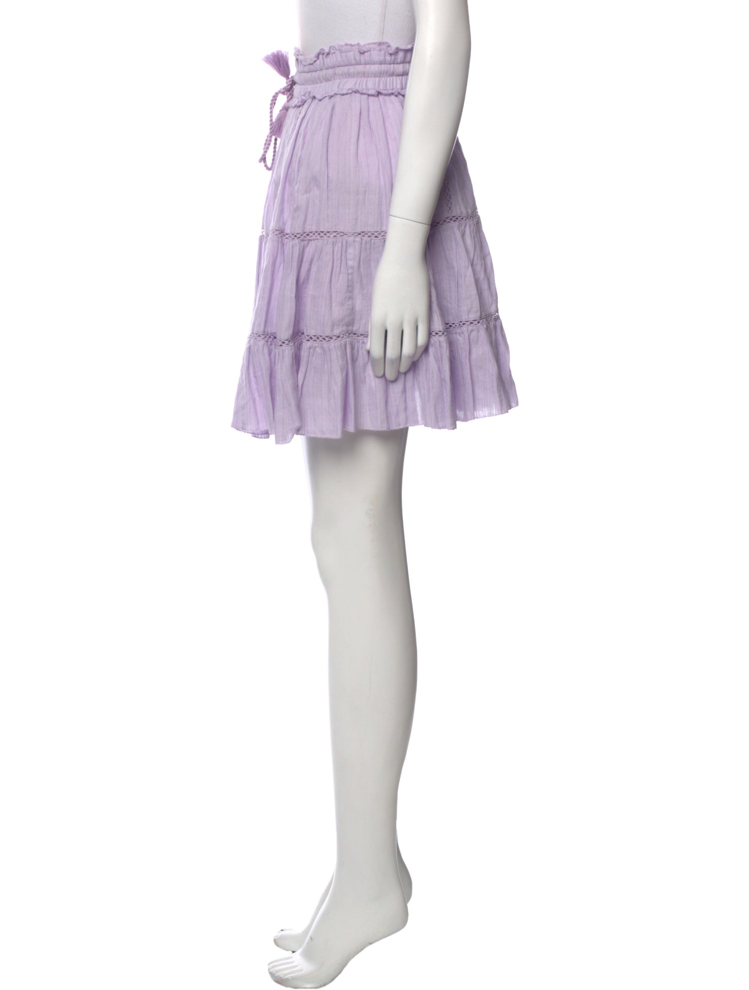 Étoile Isabel Marant Ruffle Embellishment Mini Skirt