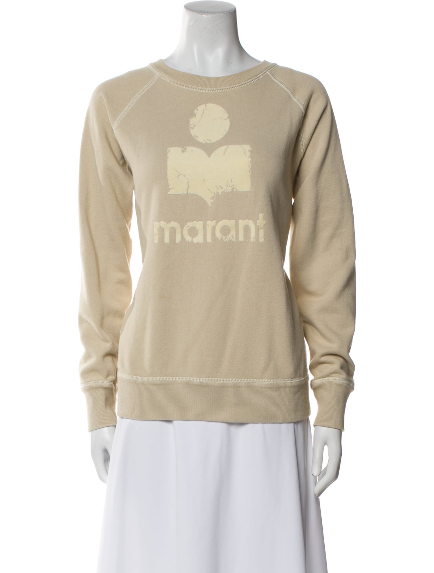 Étoile Isabel Marant Graphic Print Crew Neck Sweatshirt