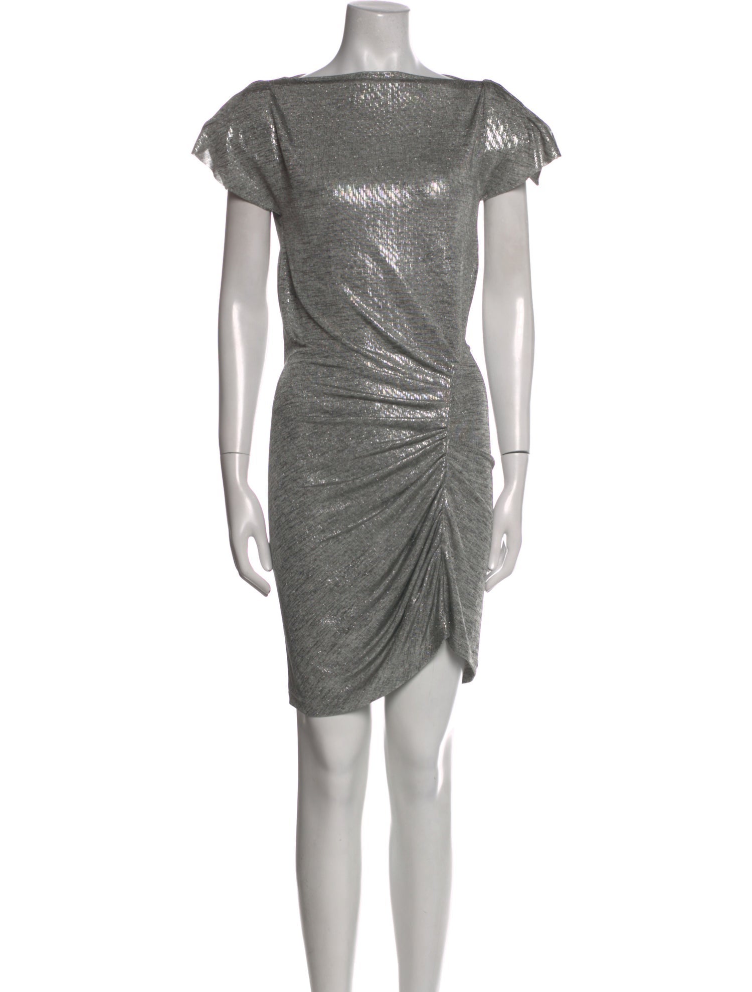 Étoile Isabel Marant Bateau Neckline Mini Dress