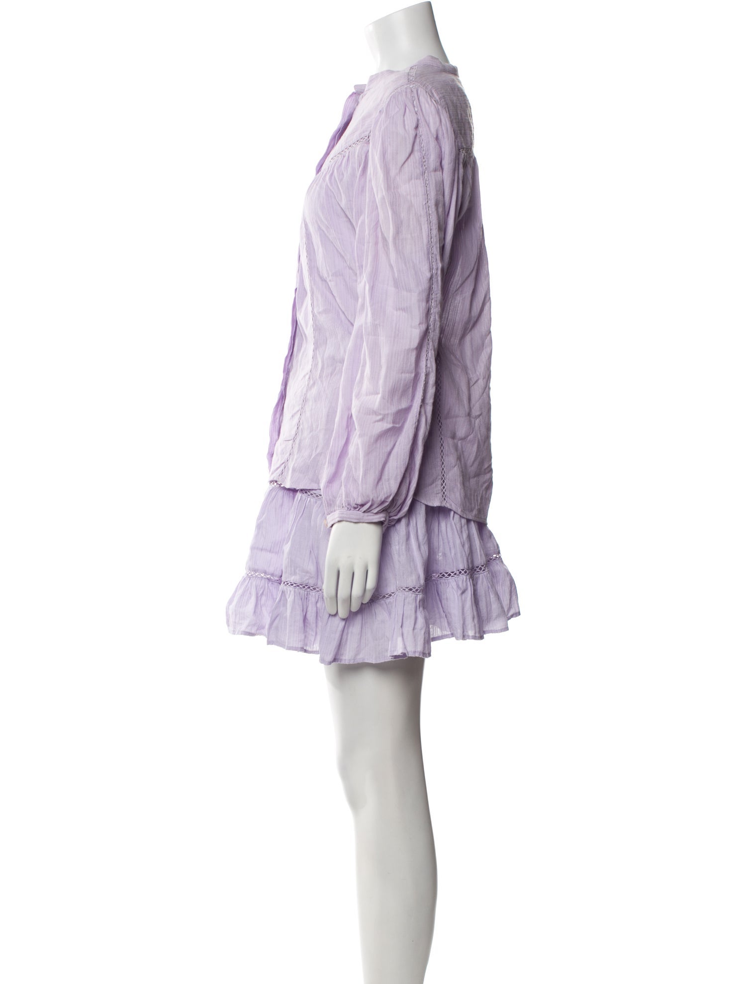 Étoile Isabel Marant Mesh Accents Skirt Set