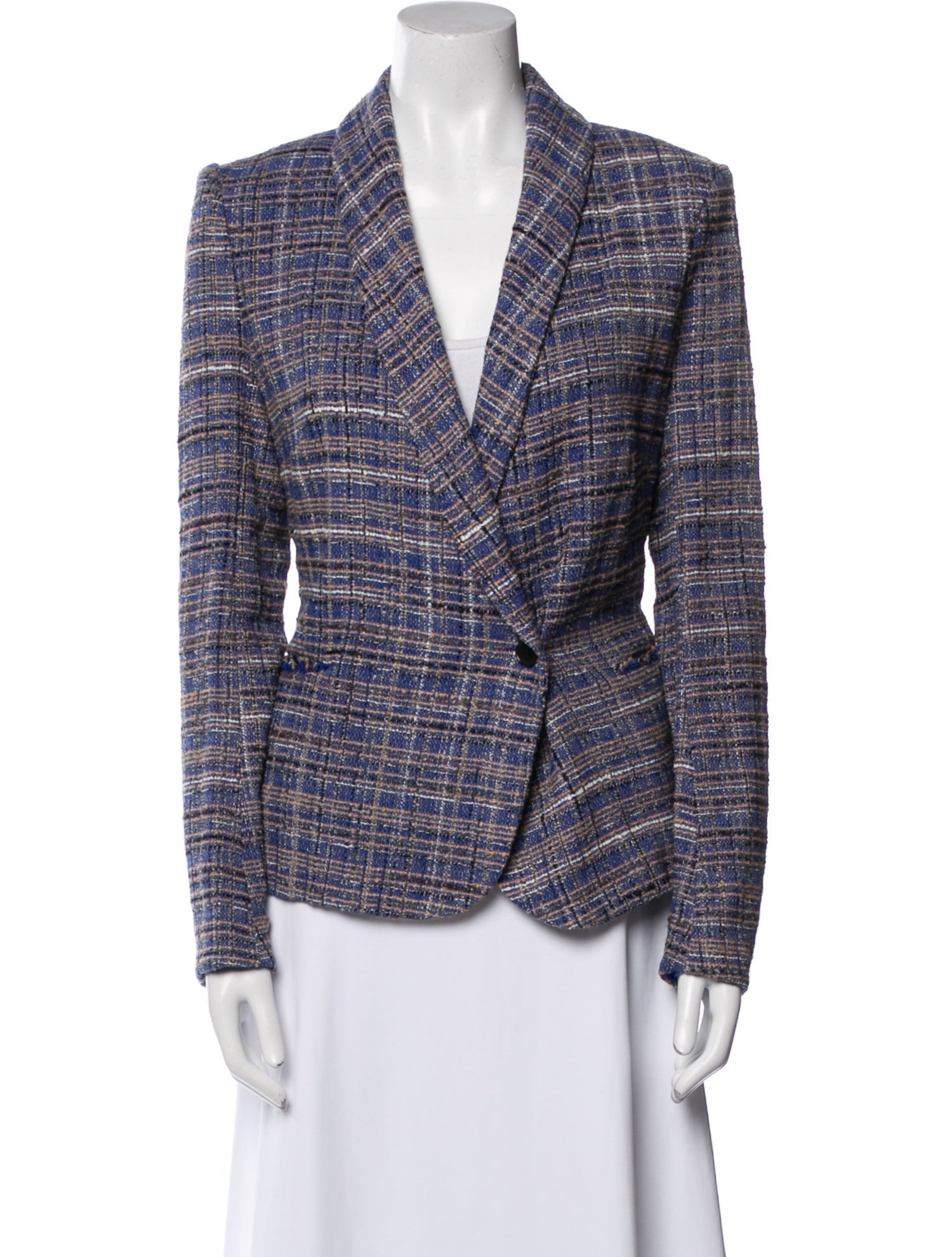 Étoile Isabel Marant Plaid Print Blazer