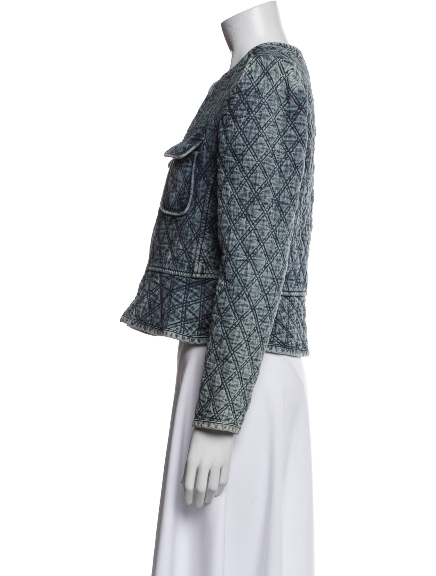 Étoile Isabel Marant Tweed Pattern Evening Jacket