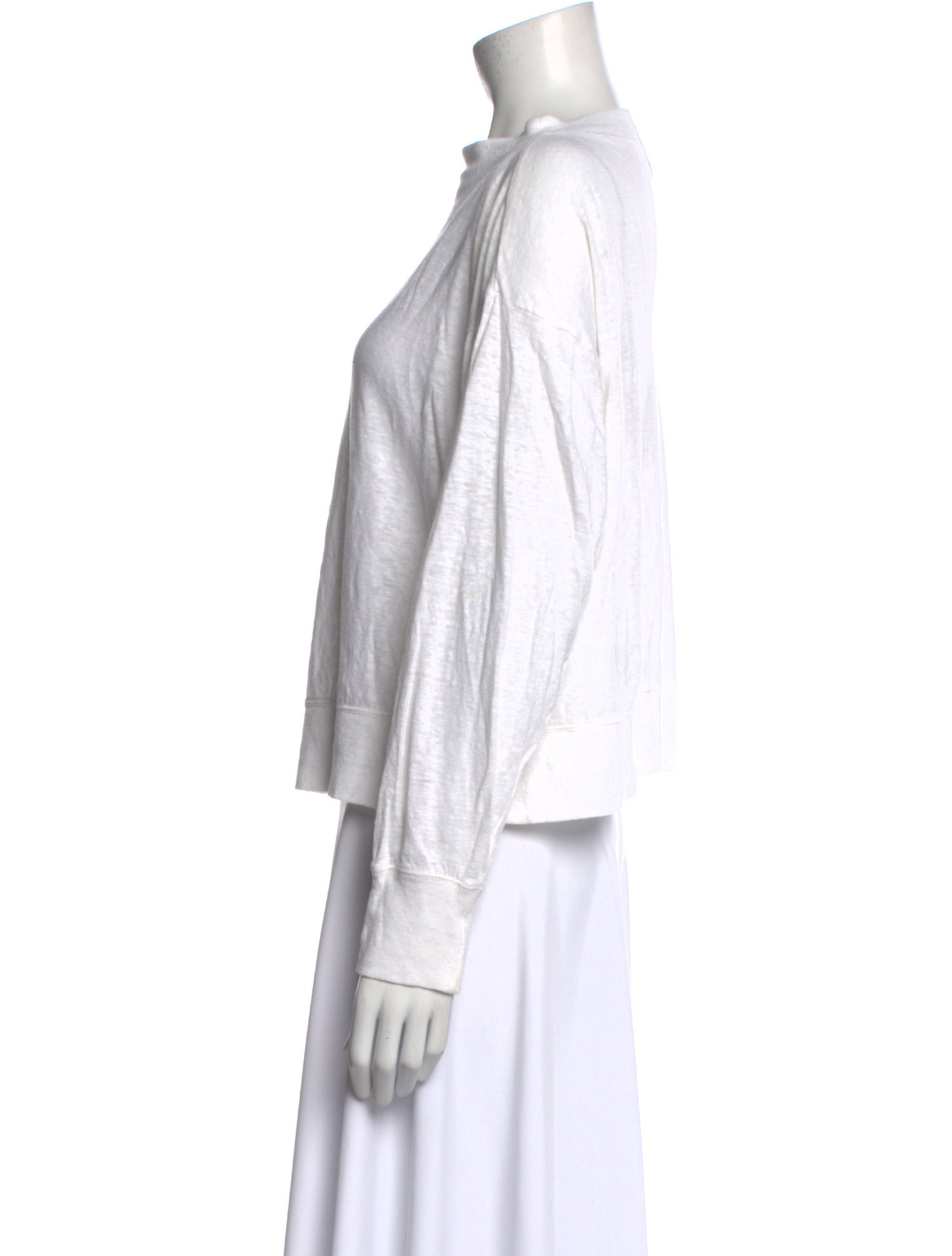 Étoile Isabel Marant Linen Graphic Print Sweatshirt