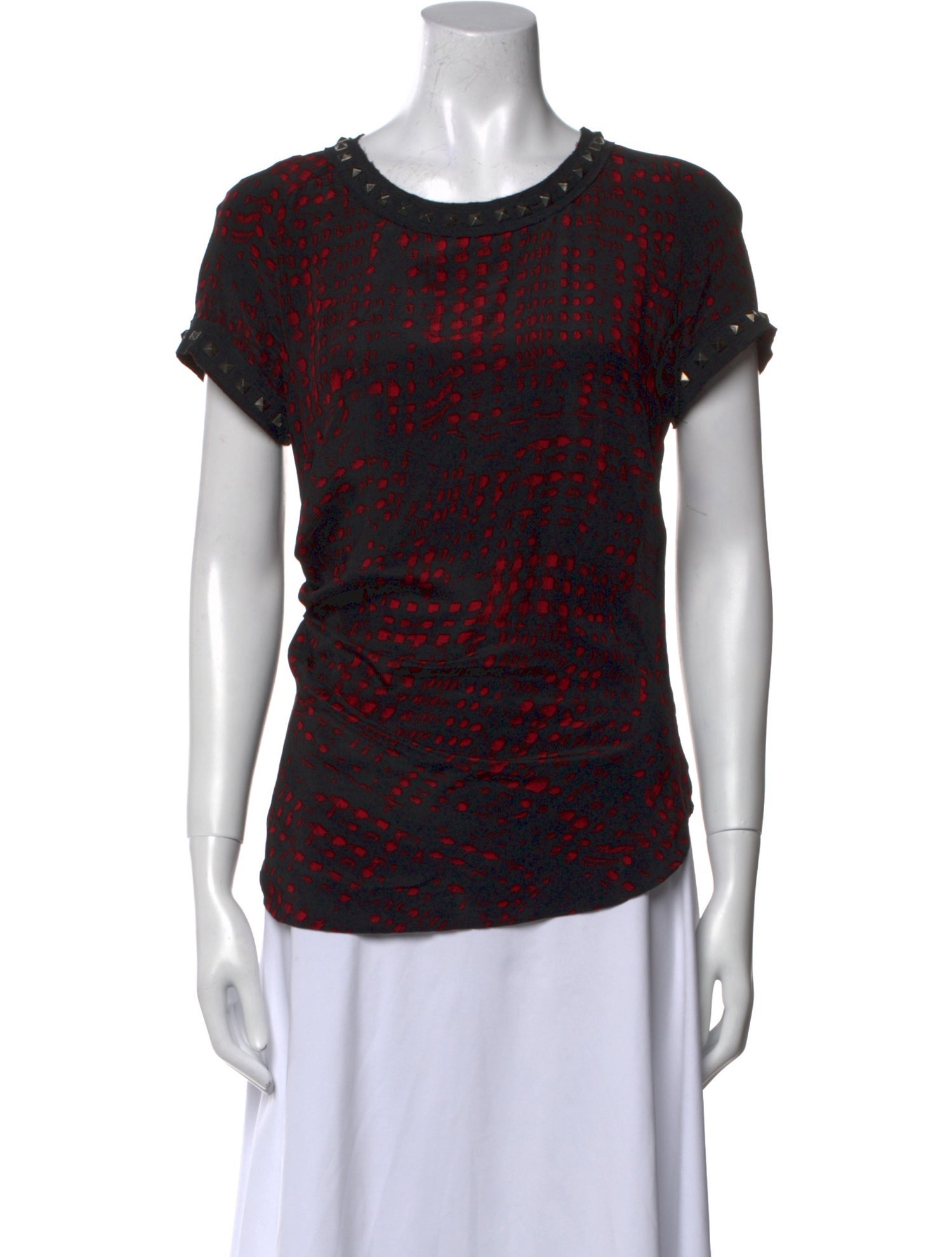Étoile Isabel Marant Silk Printed T-Shirt