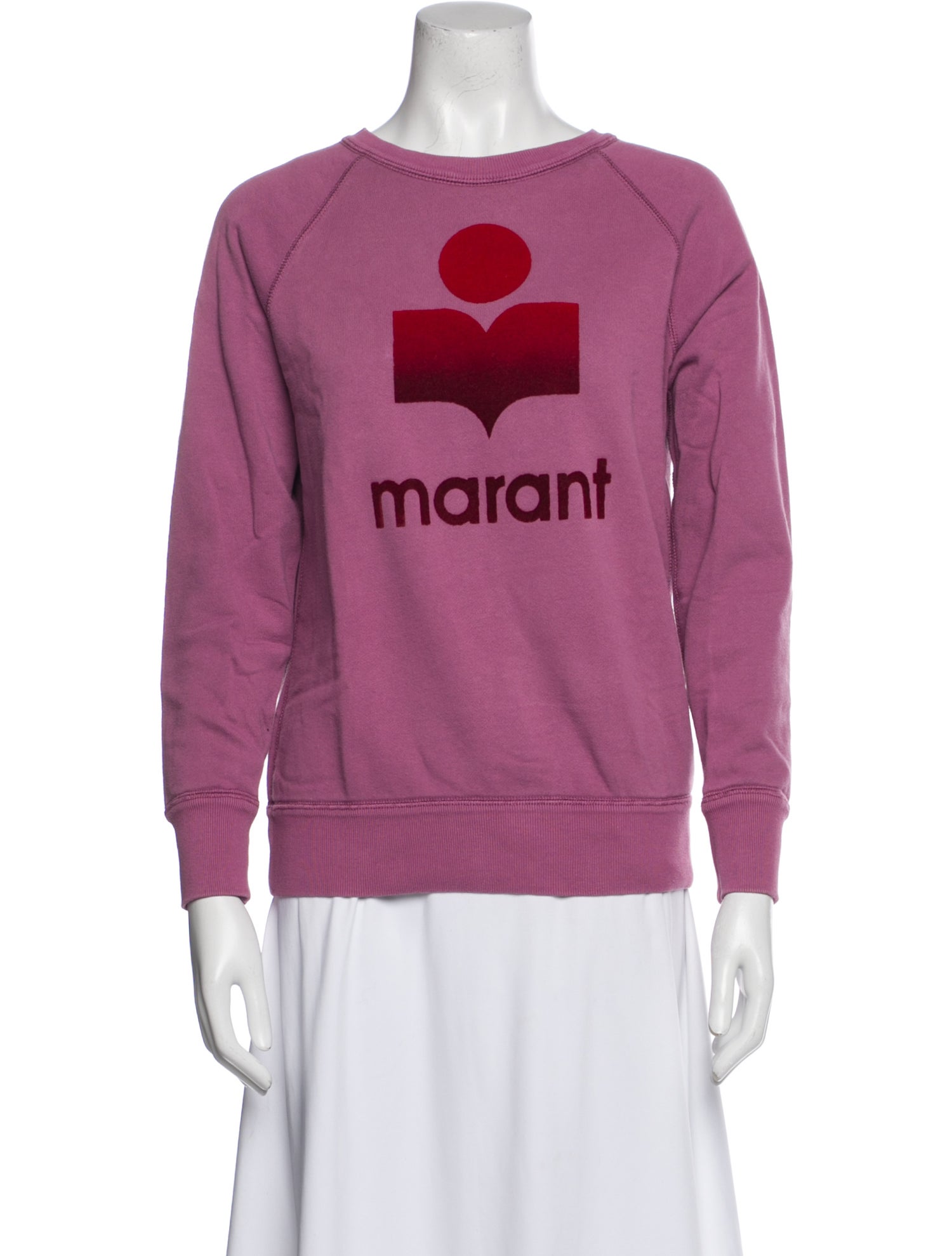 Étoile Isabel Marant Graphic Print Crew Neck Sweatshirt