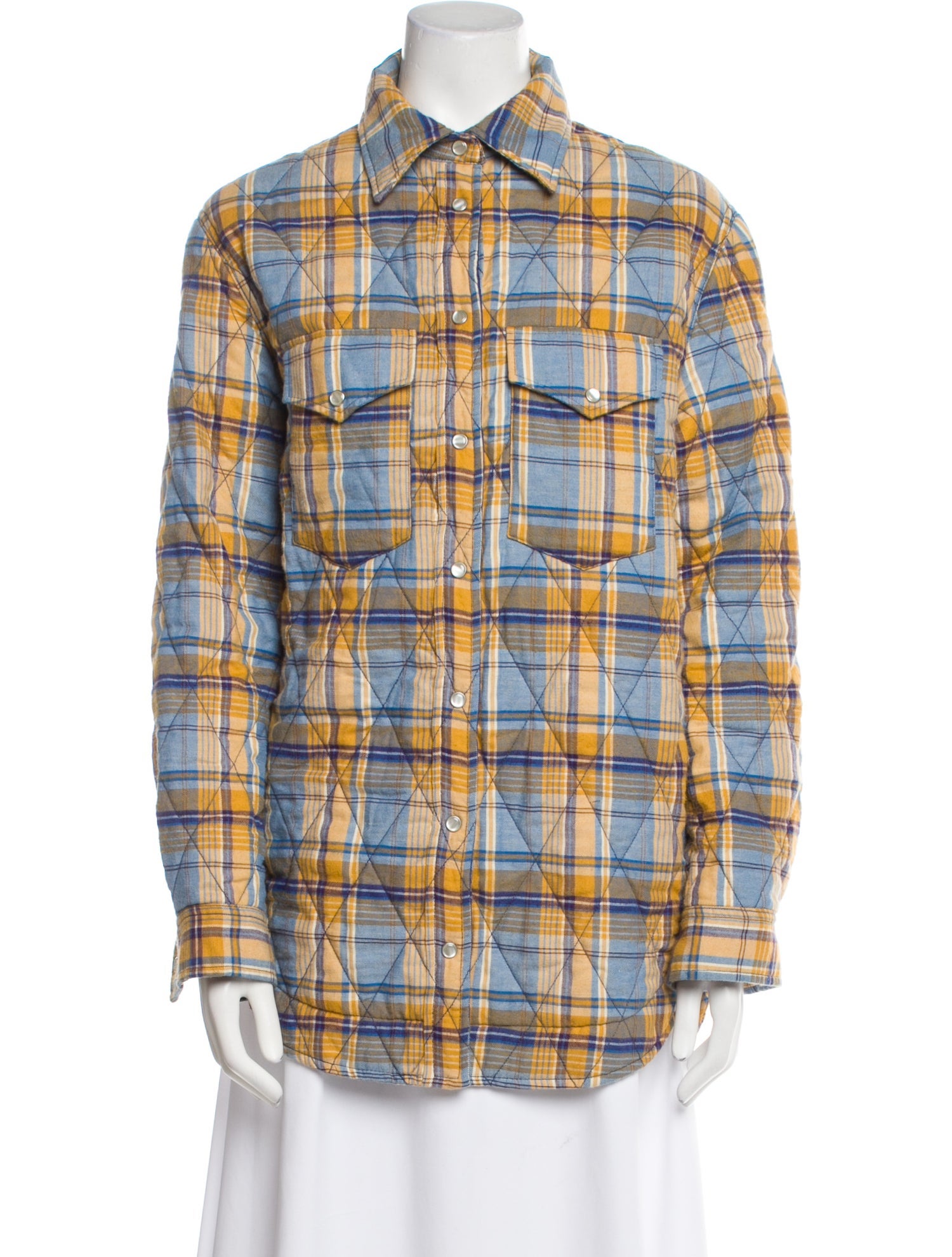 Étoile Isabel Marant Plaid Print Jacket