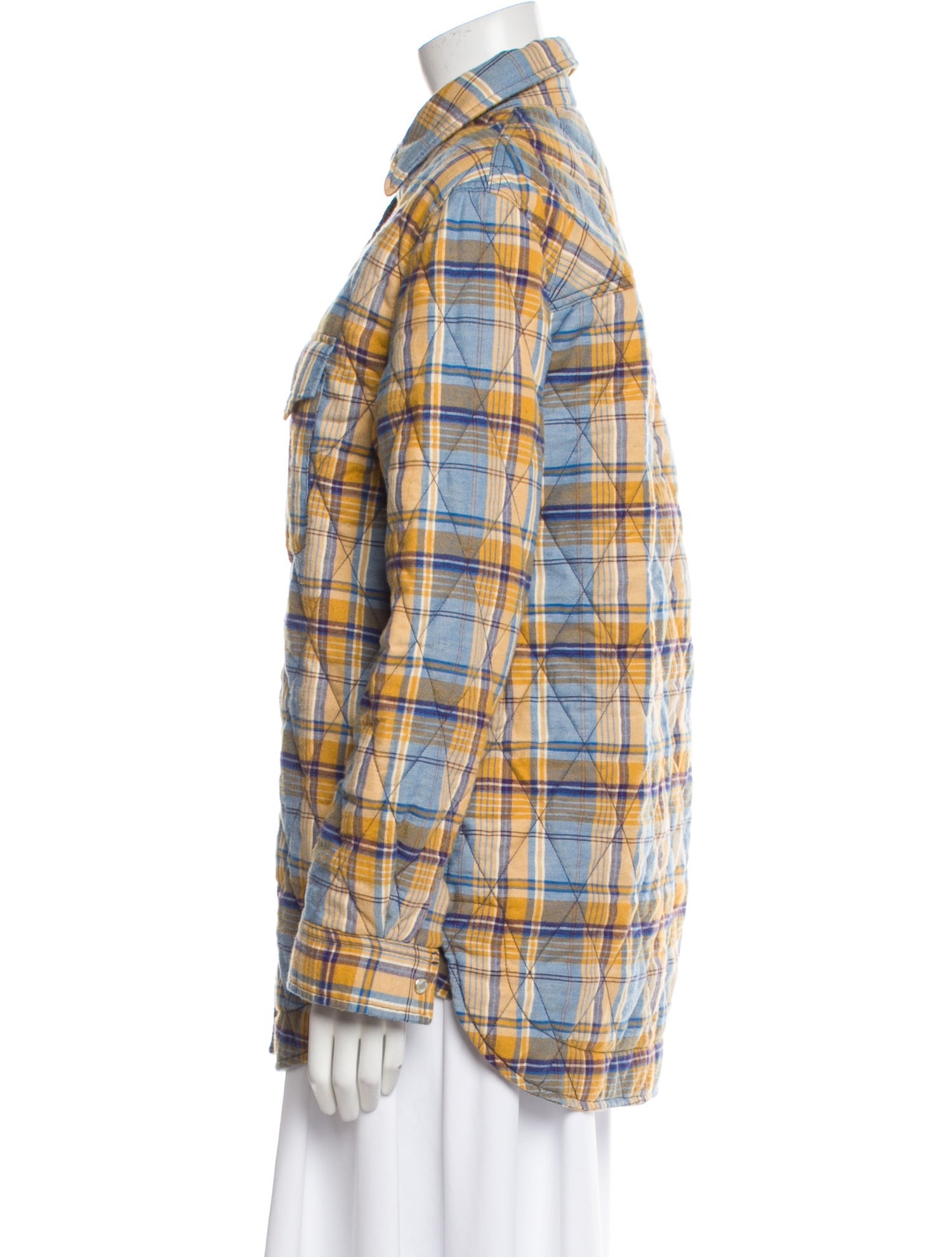 Étoile Isabel Marant Plaid Print Jacket