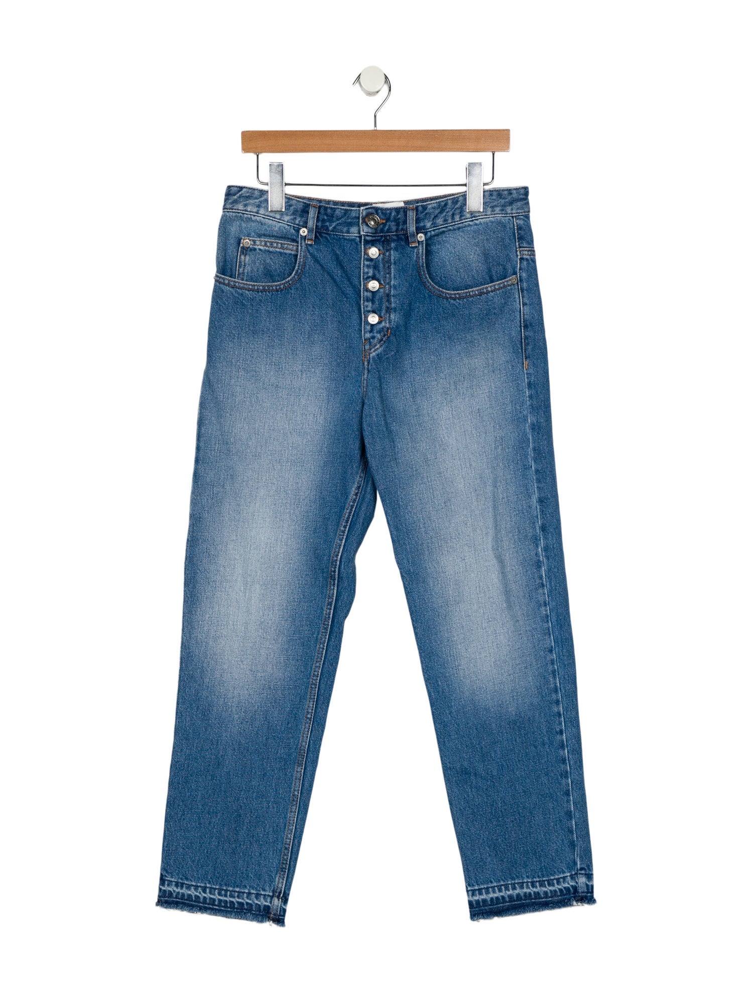 Étoile Isabel Marant High-Rise Straight Leg Jeans