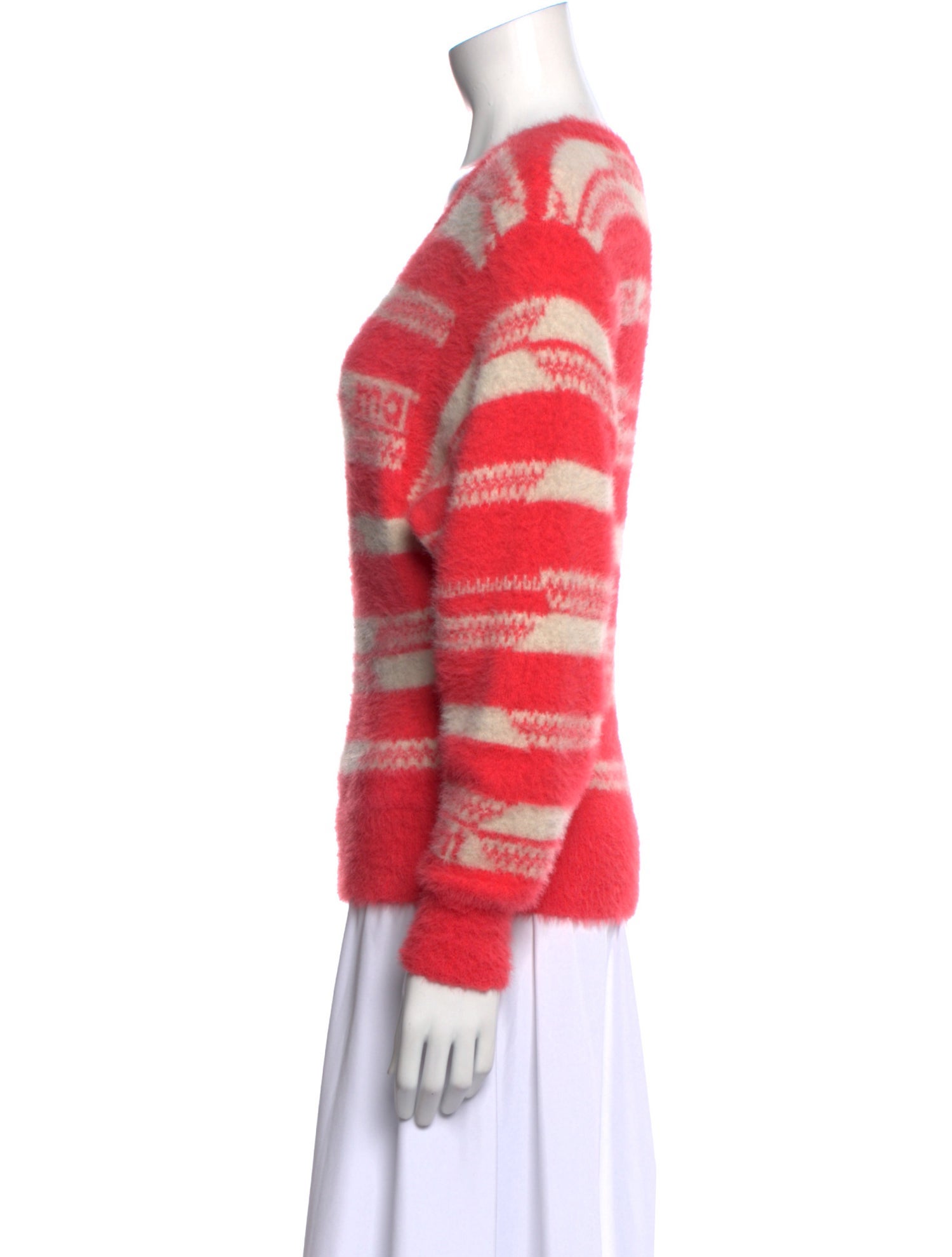 Étoile Isabel Marant Striped Scoop Neck Sweatshirt