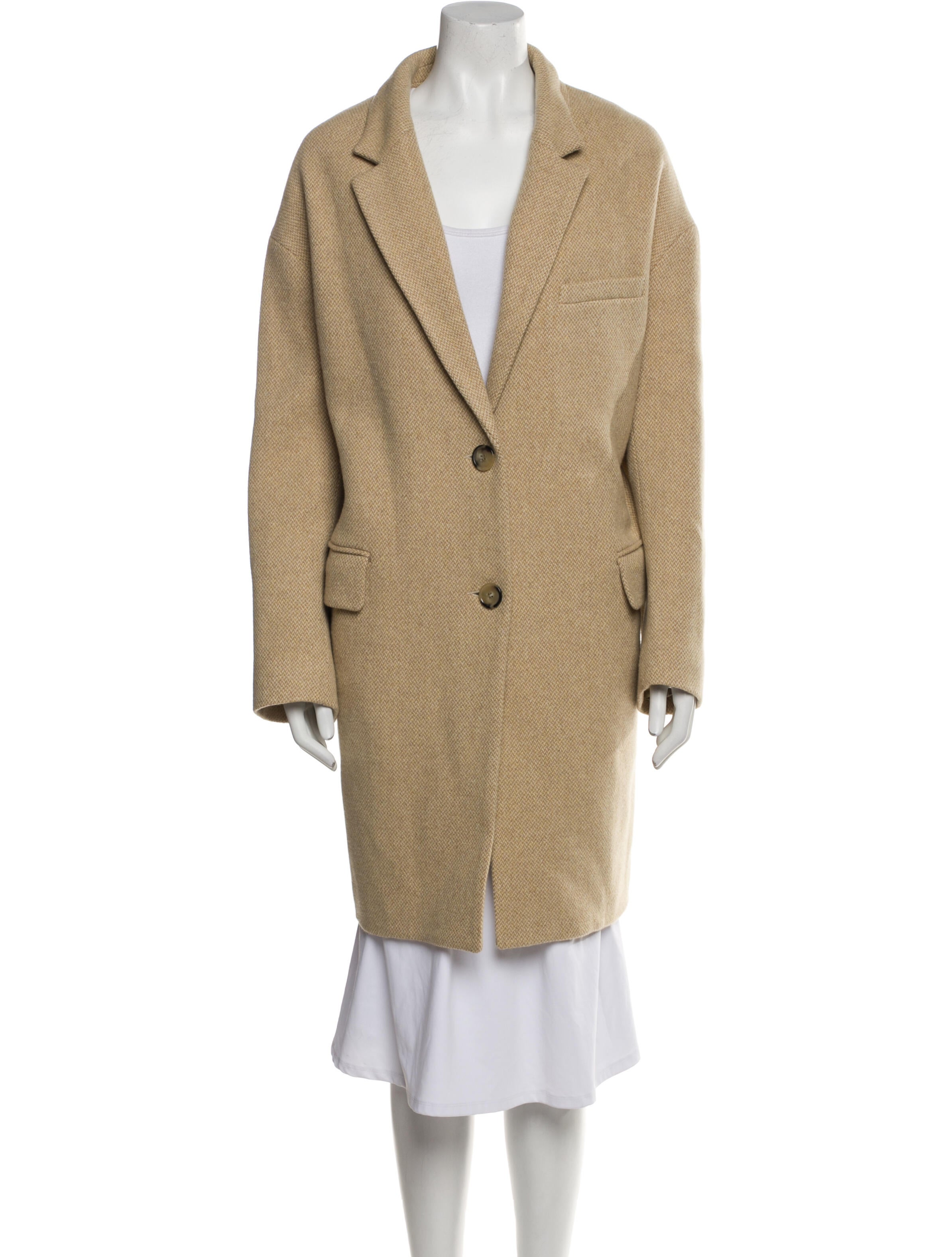 Étoile Isabel Marant Wool Faux Fur Coat w/ Tags