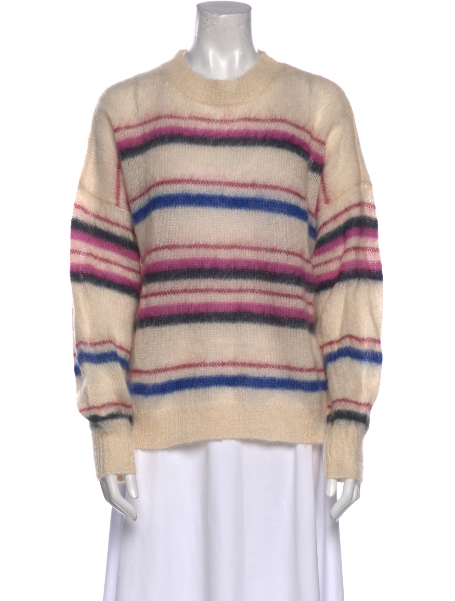 Étoile Isabel Marant Kid Mohair Striped Sweater