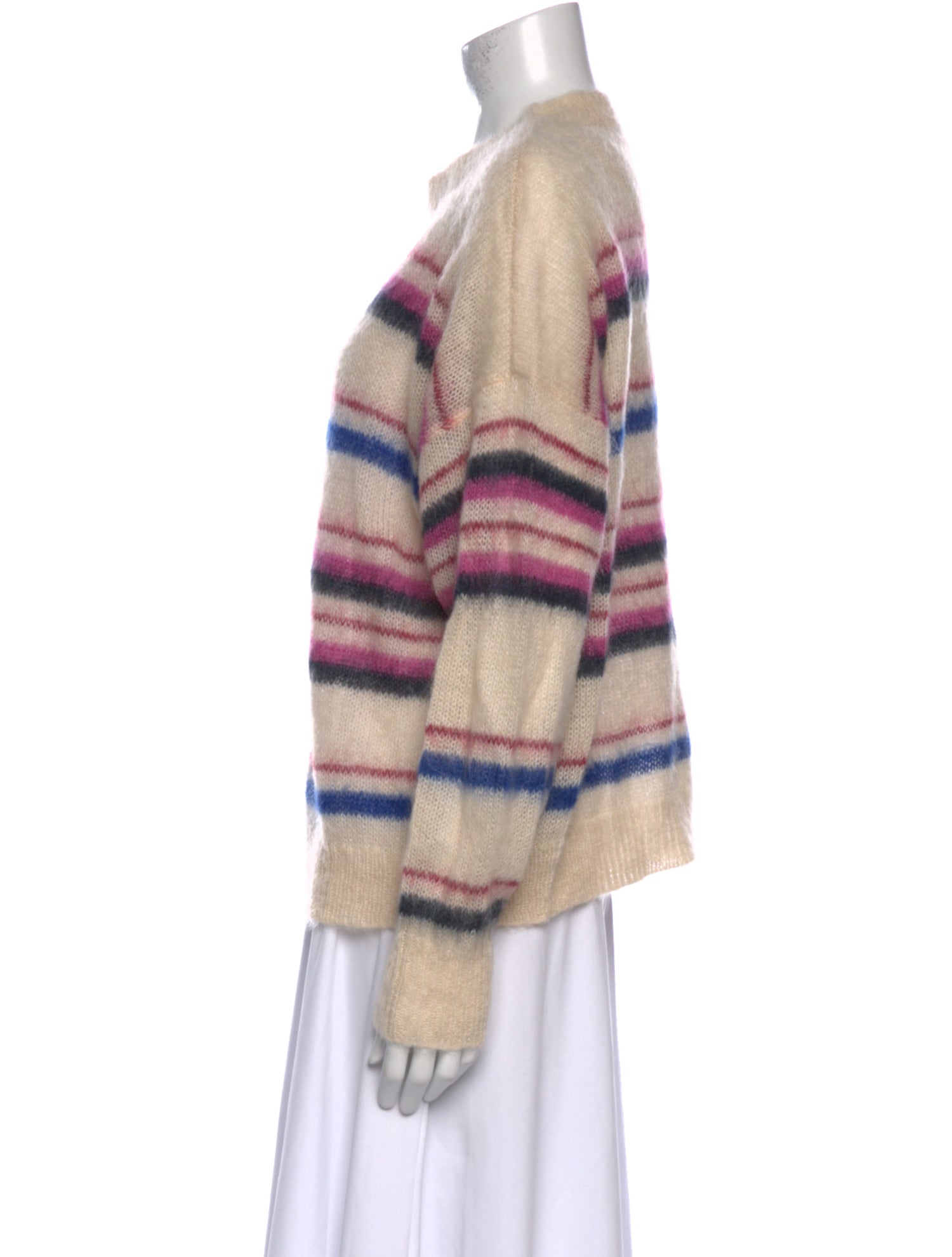 Étoile Isabel Marant Kid Mohair Striped Sweater