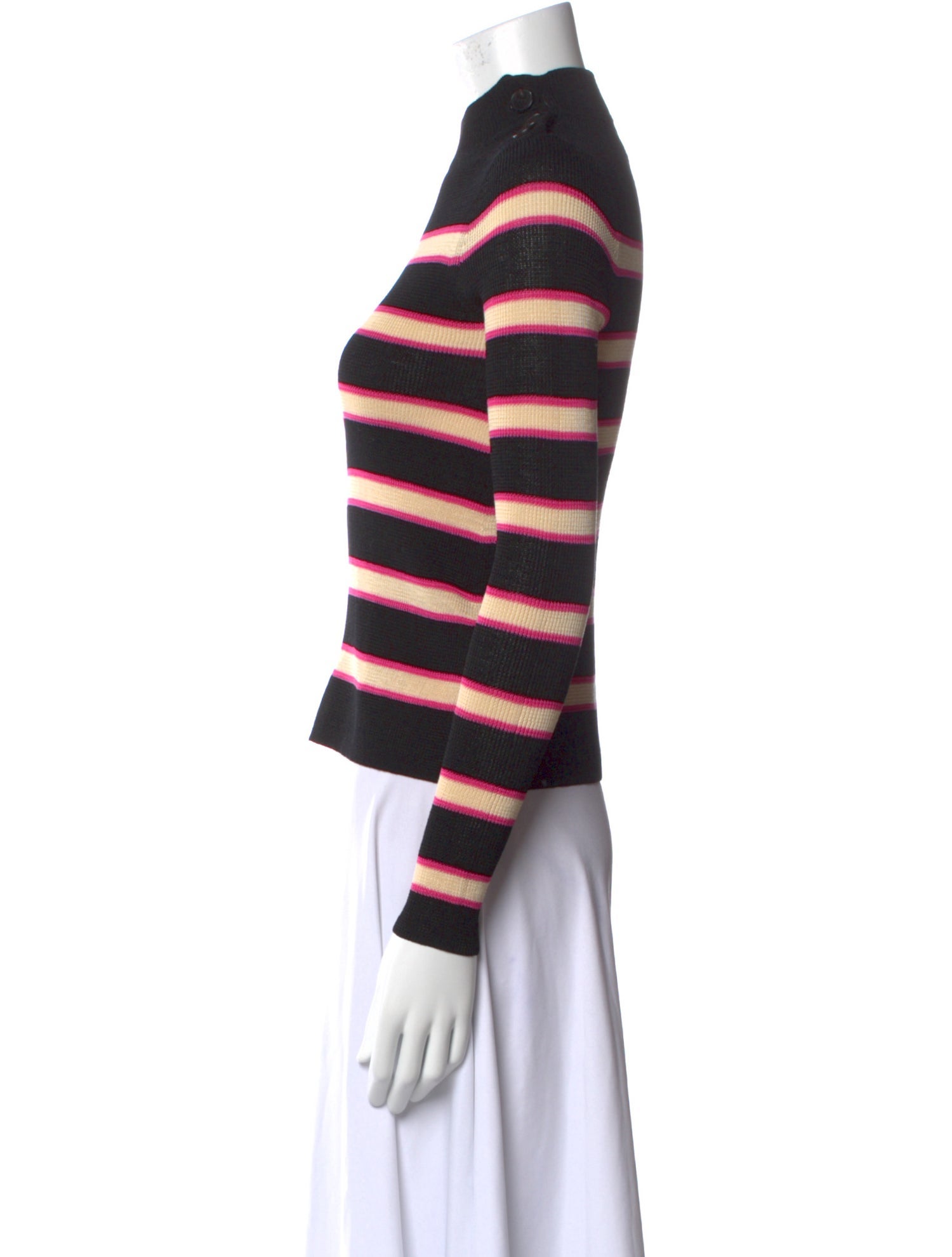 Étoile Isabel Marant Striped Turtleneck Sweatshirt