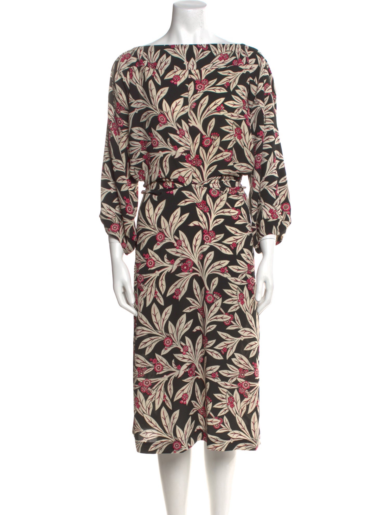 Étoile Isabel Marant Floral Print Midi Length Dress