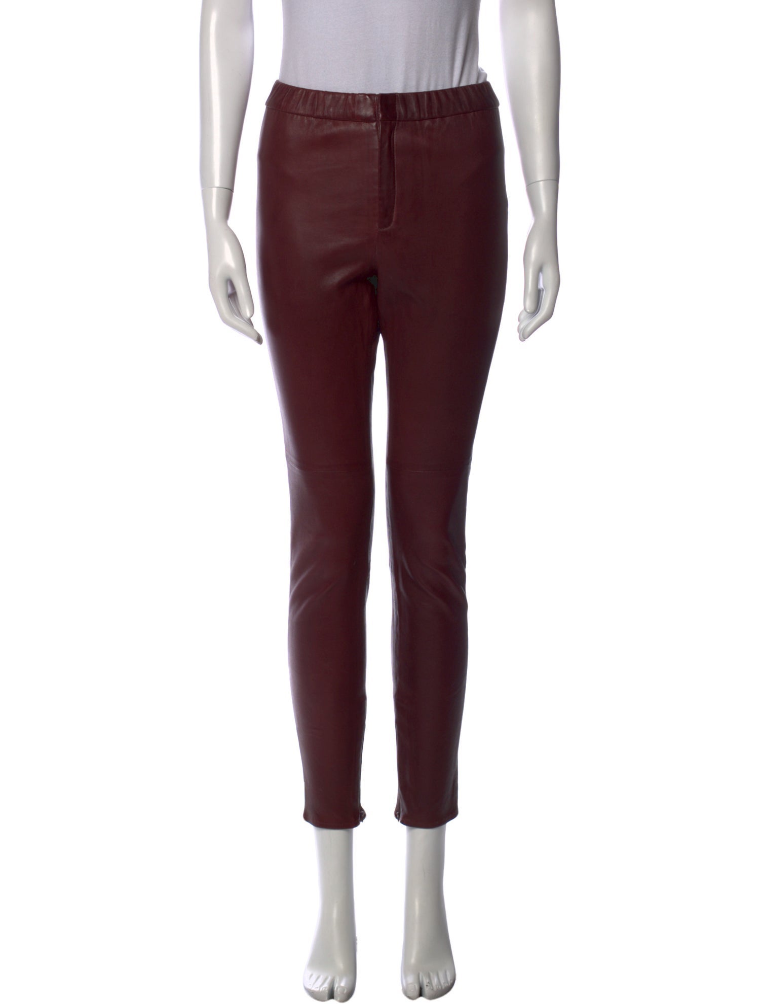 Étoile Isabel Marant Lambskin Skinny Leg Pants