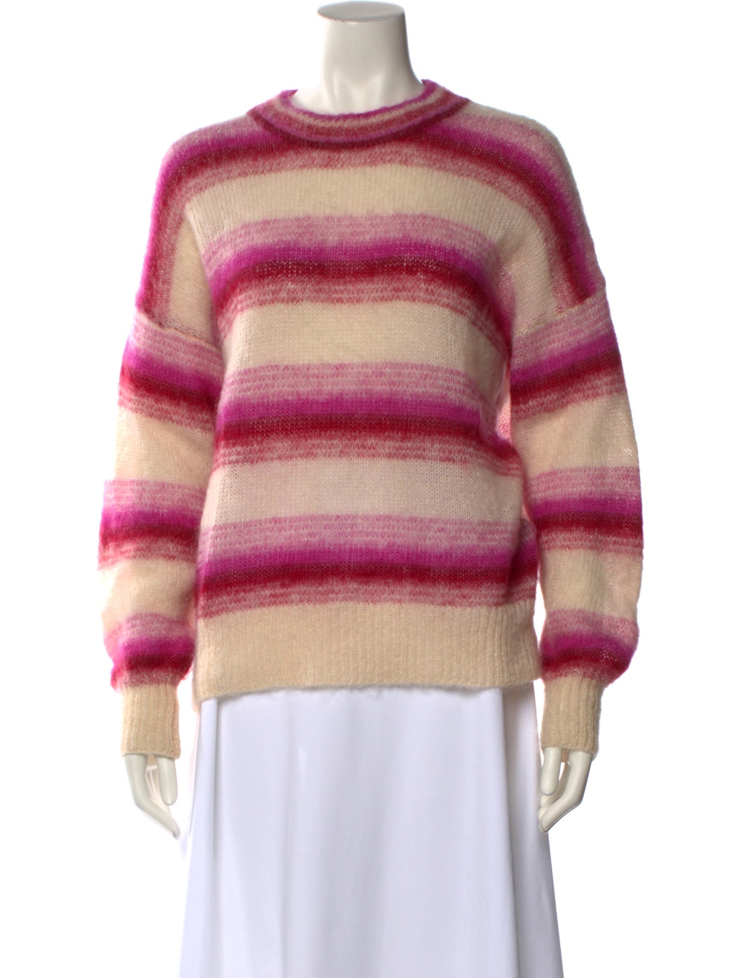 Étoile Isabel Marant Kid Mohair Striped Sweater