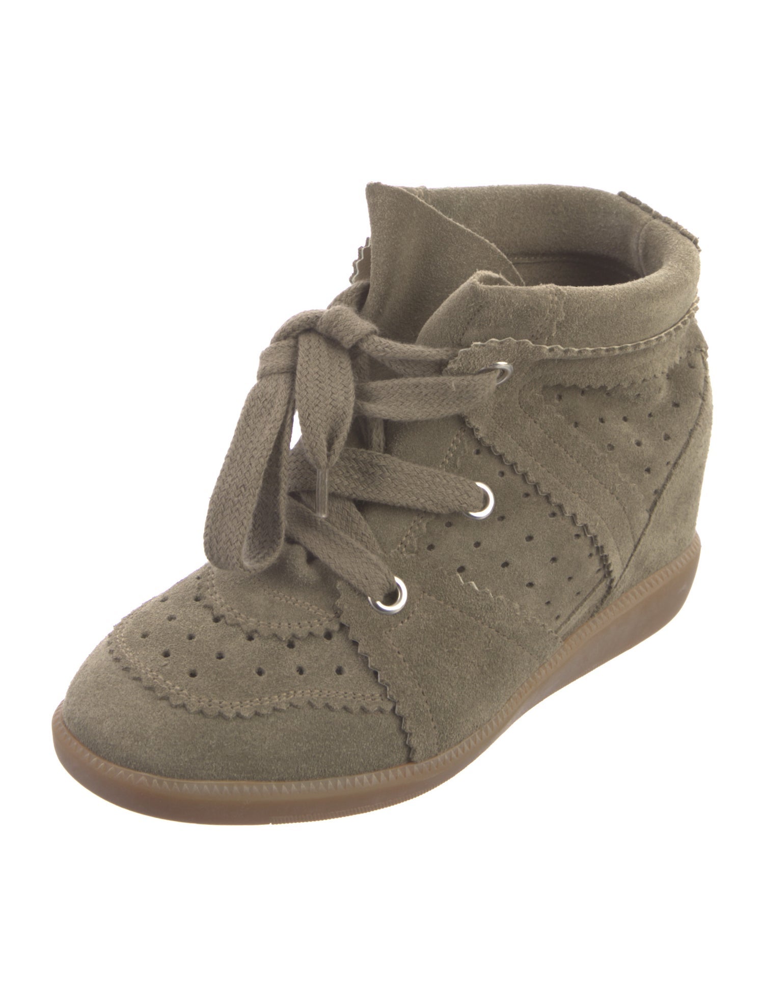 Étoile Isabel Marant Suede Wedge Sneakers