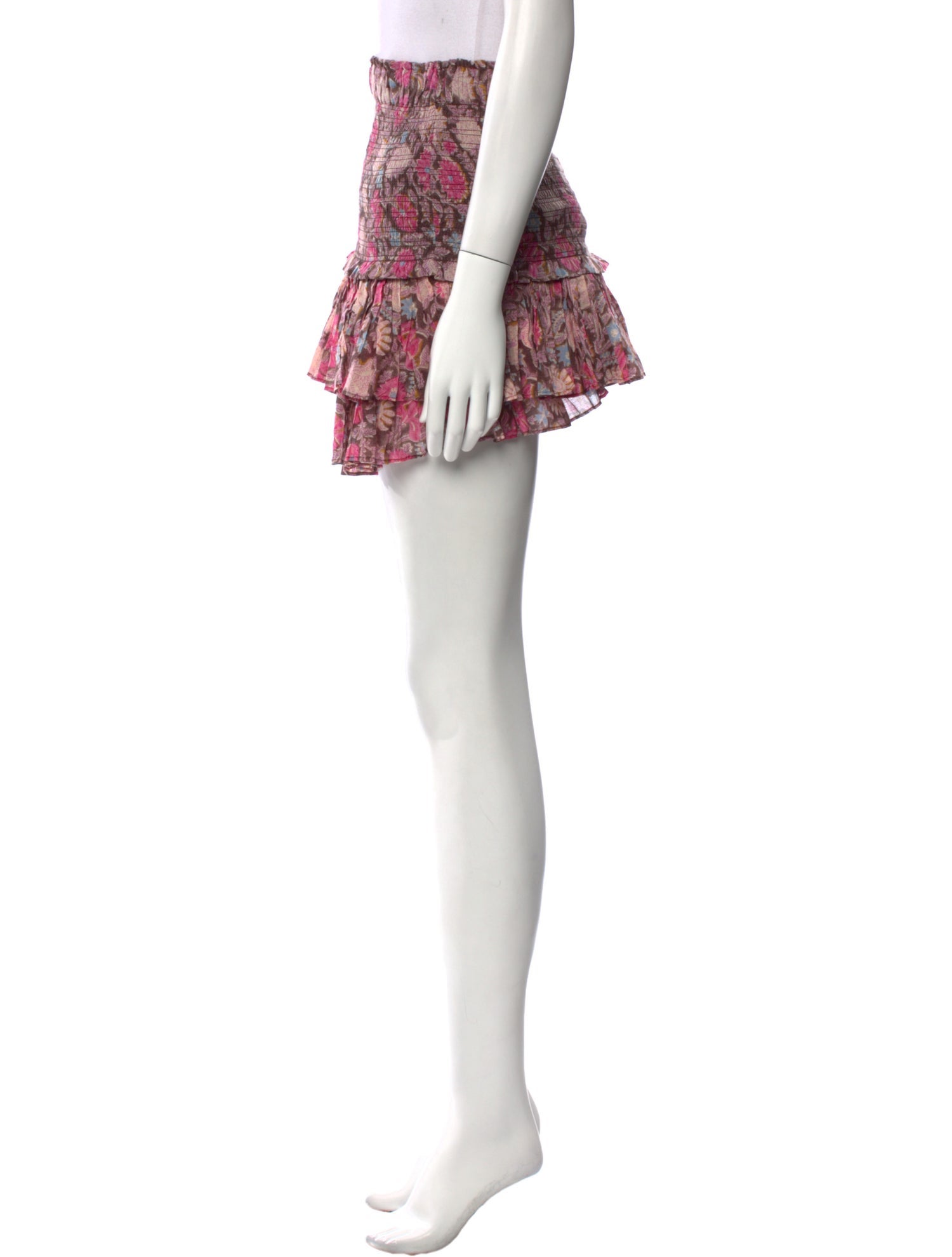 Étoile Isabel Marant Floral Print Mini Skirt