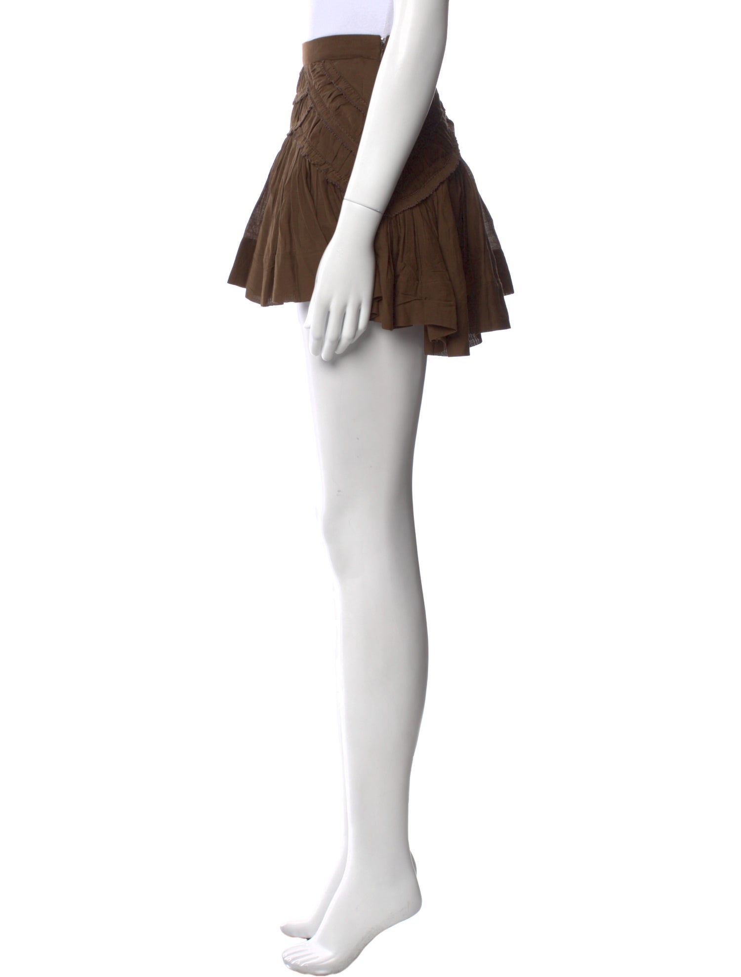 Étoile Isabel Marant Ruffle Embellishment Mini Skirt