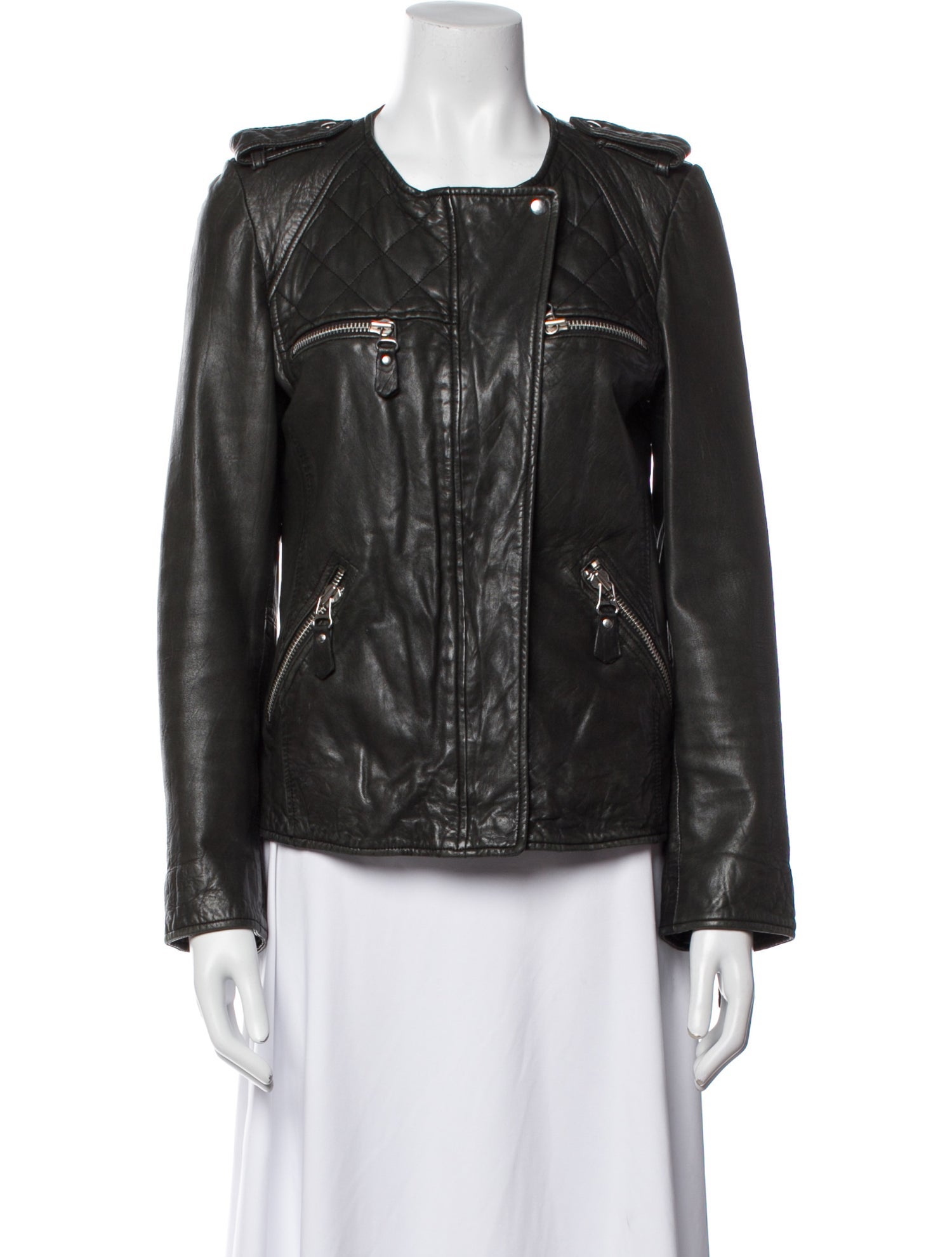 Étoile Isabel Marant Lambskin Biker Jacket