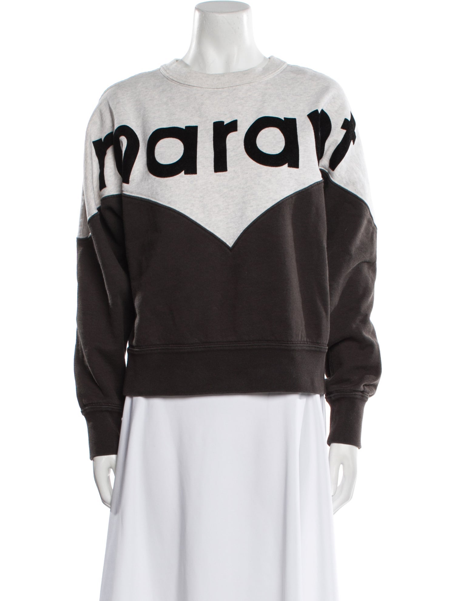 Étoile Isabel Marant Graphic Print Crew Neck Sweatshirt