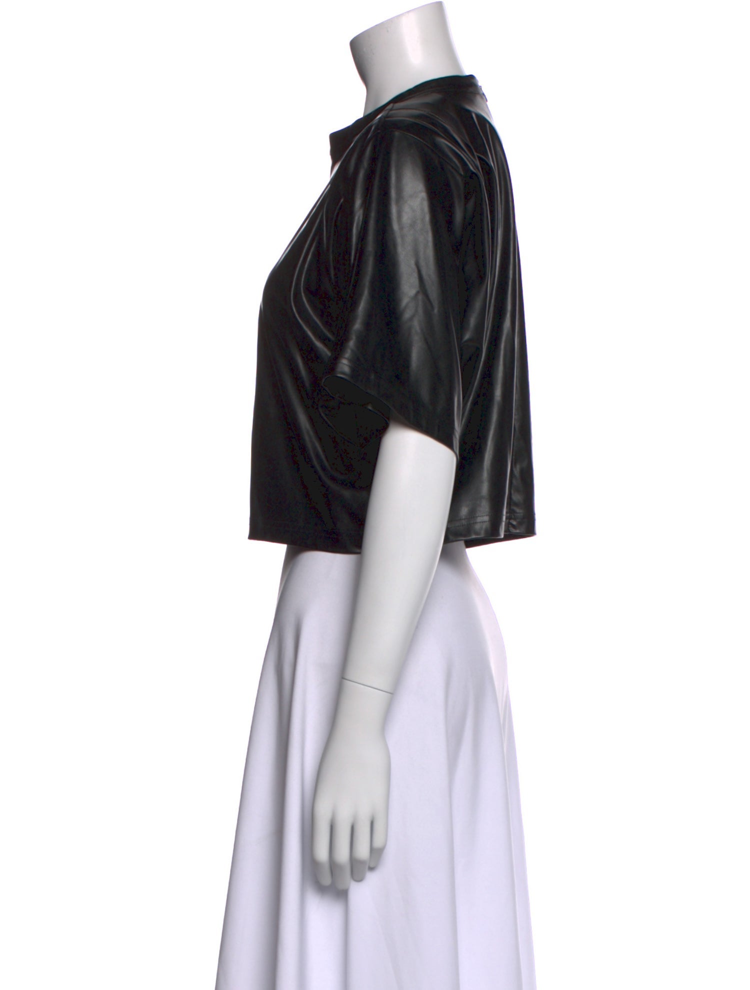 Étoile Isabel Marant Crew Neck Short Sleeve Crop Top