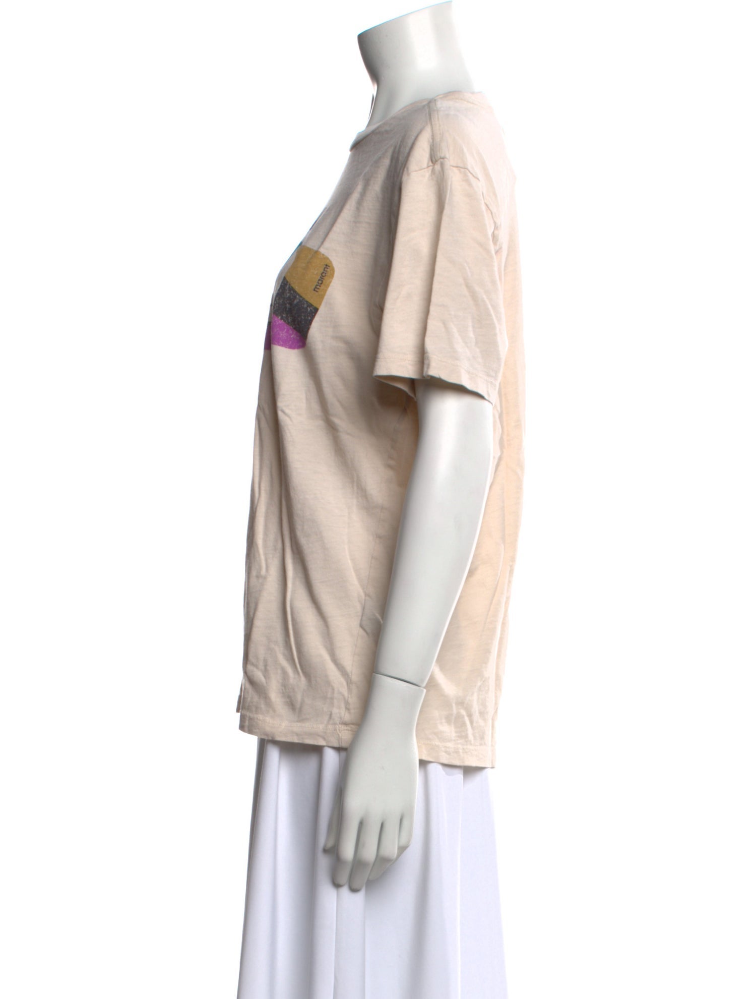 Étoile Isabel Marant Graphic Print Crew Neck T-Shirt