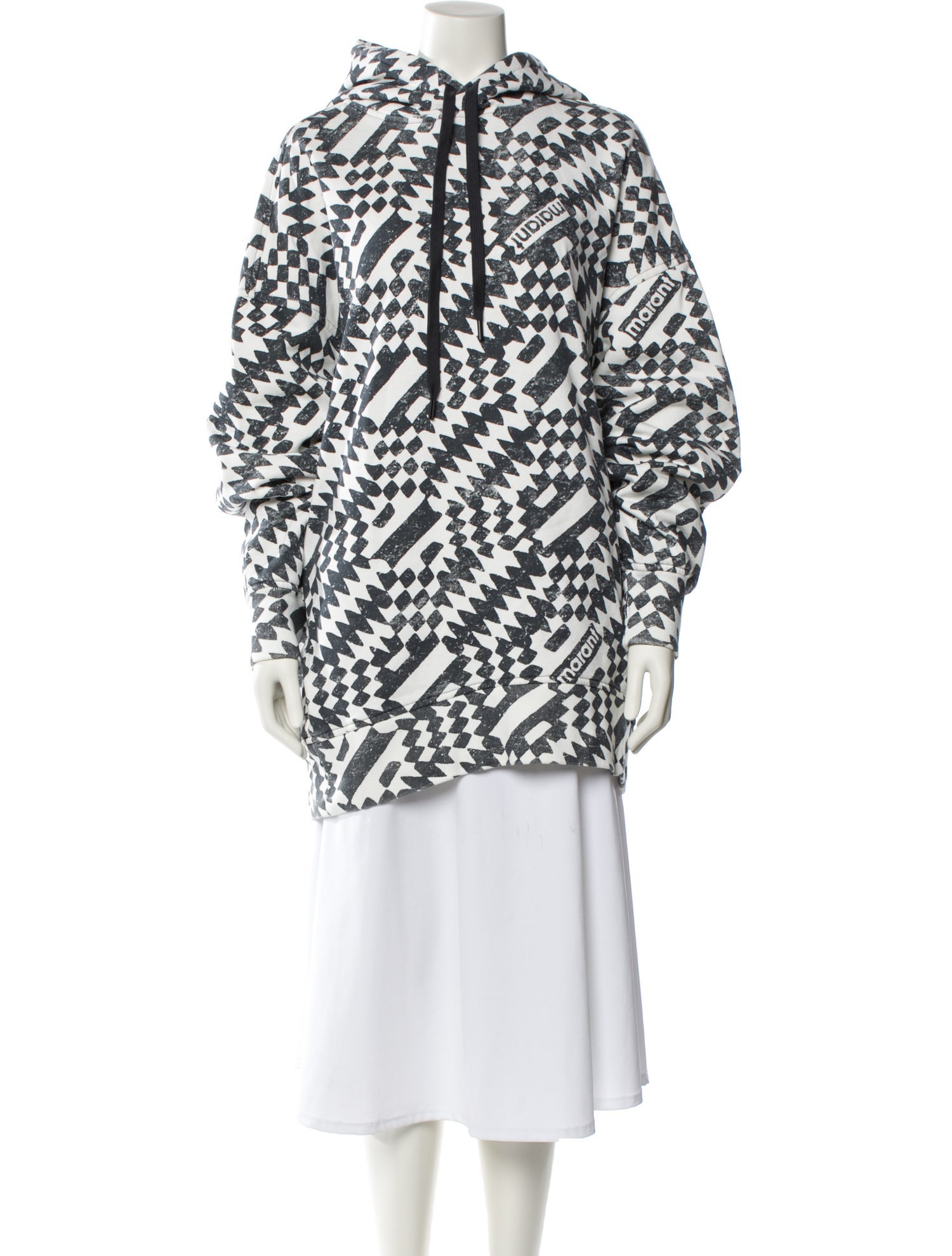 Étoile Isabel Marant Printed Mock Neck Tunic