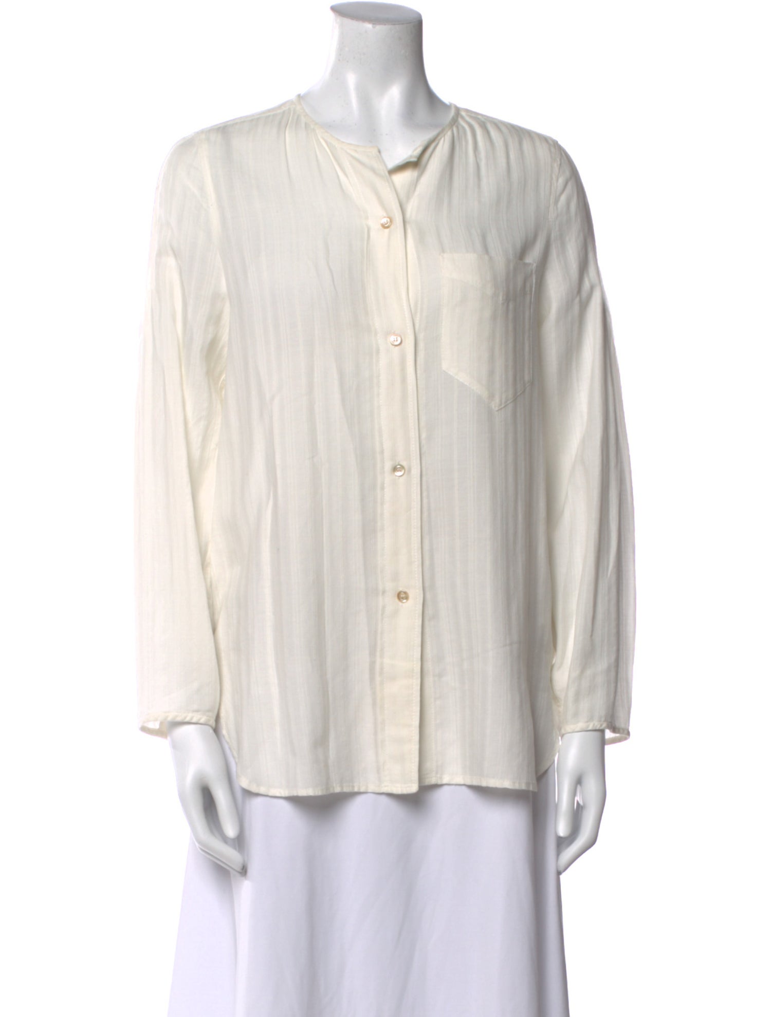 Étoile Isabel Marant Long Sleeve Button-Up Top