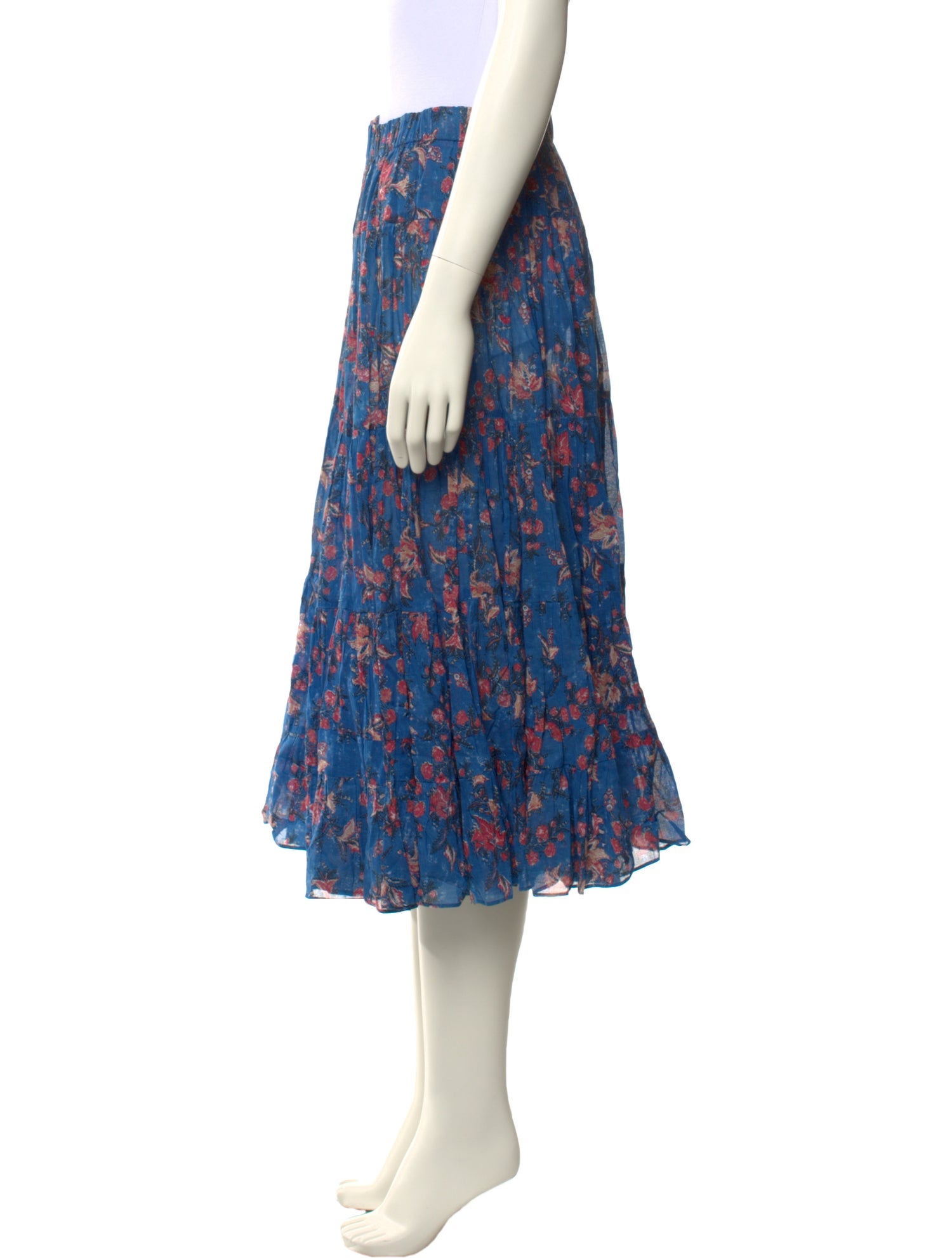 Étoile Isabel Marant Floral Print Knee-Length Skirt