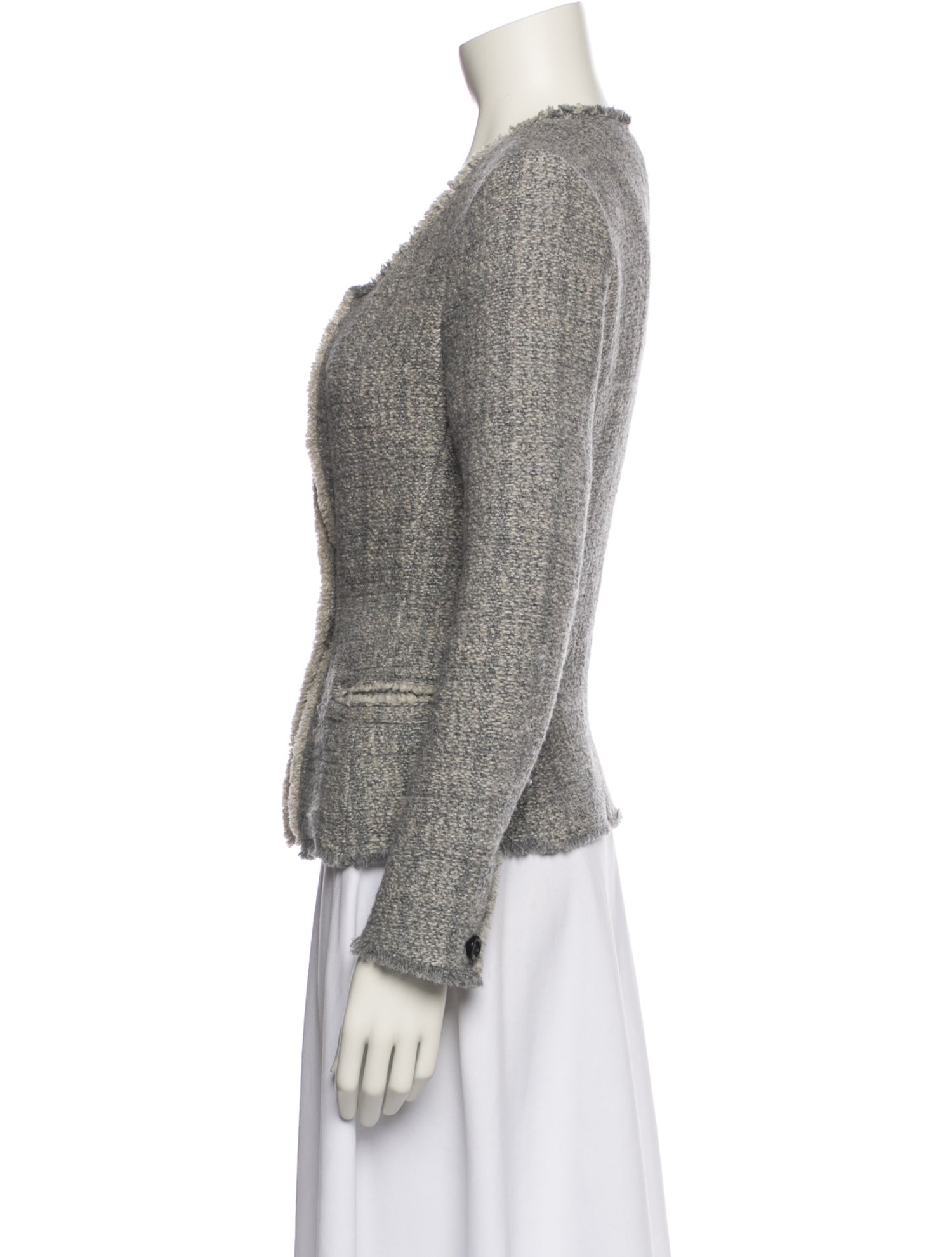 Étoile Isabel Marant Wool Tweed Pattern Blazer