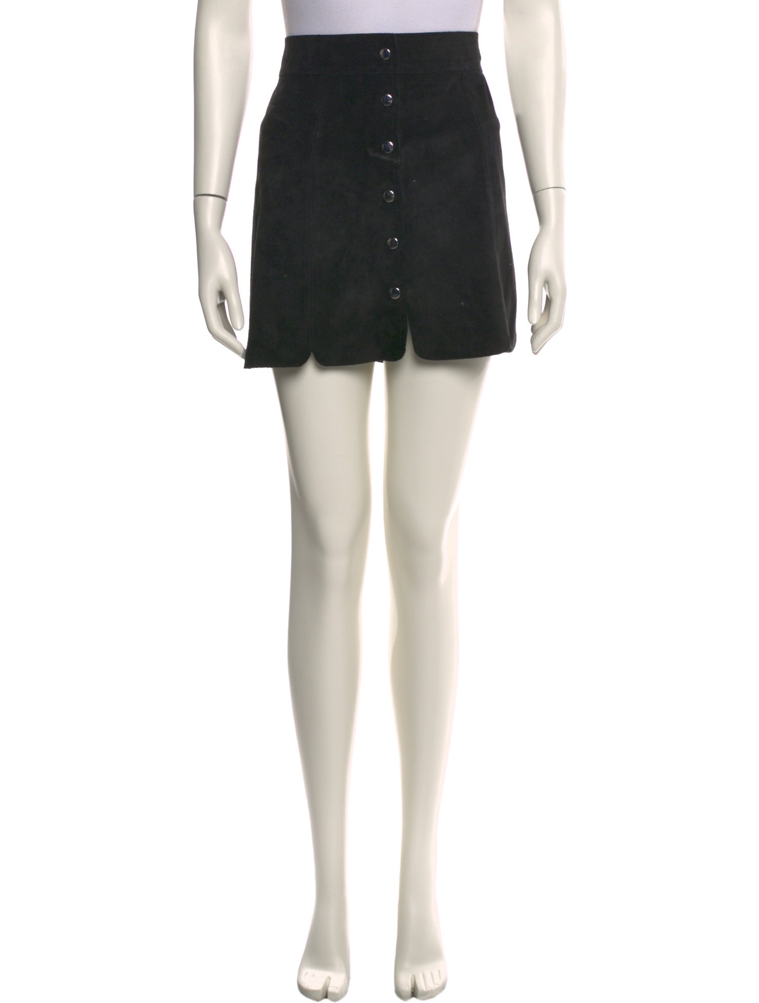 Étoile Isabel Marant Calfskin Mini Skirt