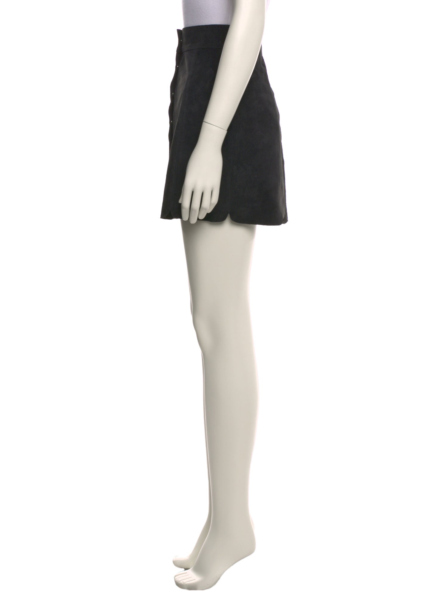 Étoile Isabel Marant Calfskin Mini Skirt