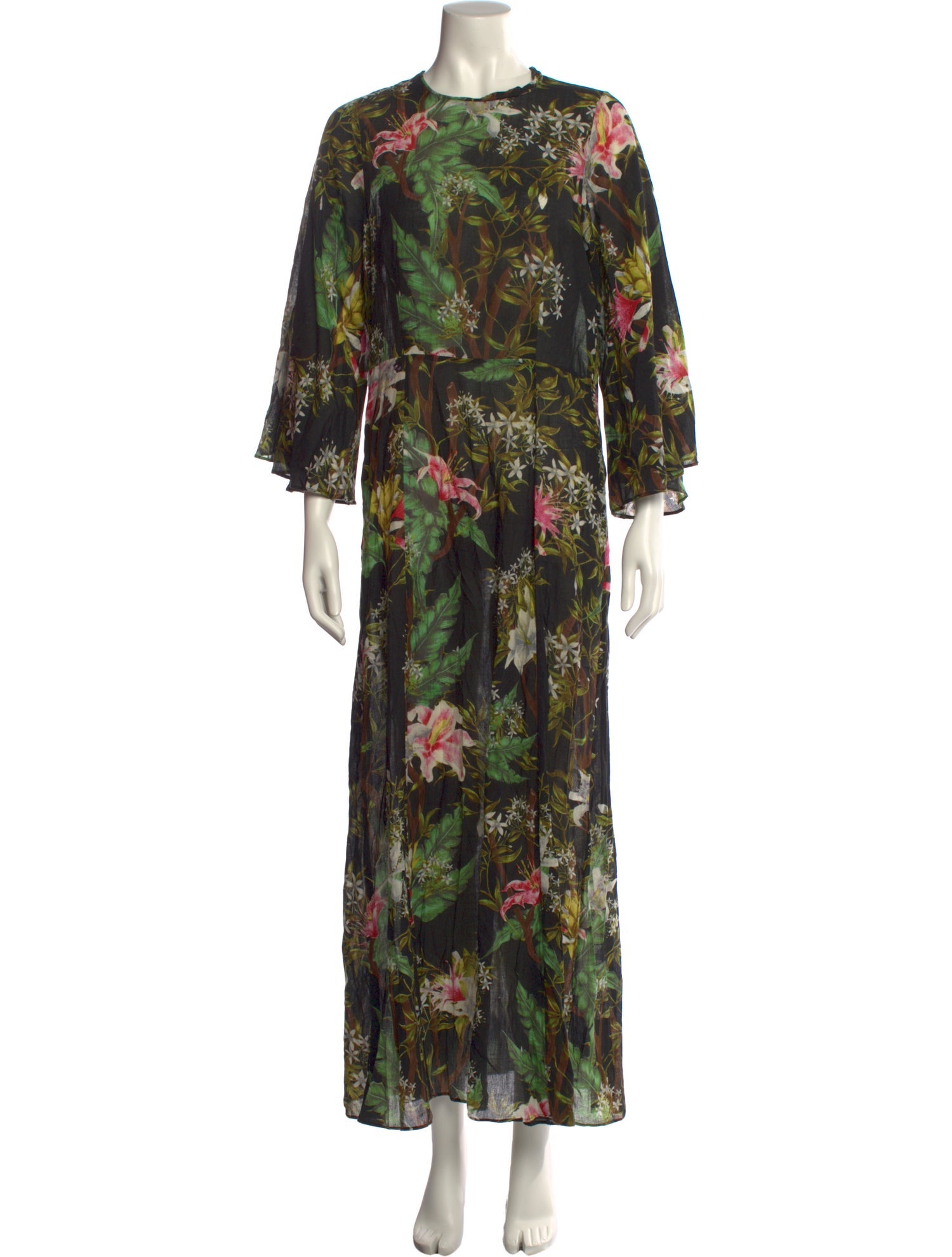 Étoile Isabel Marant Floral Print Long Dress