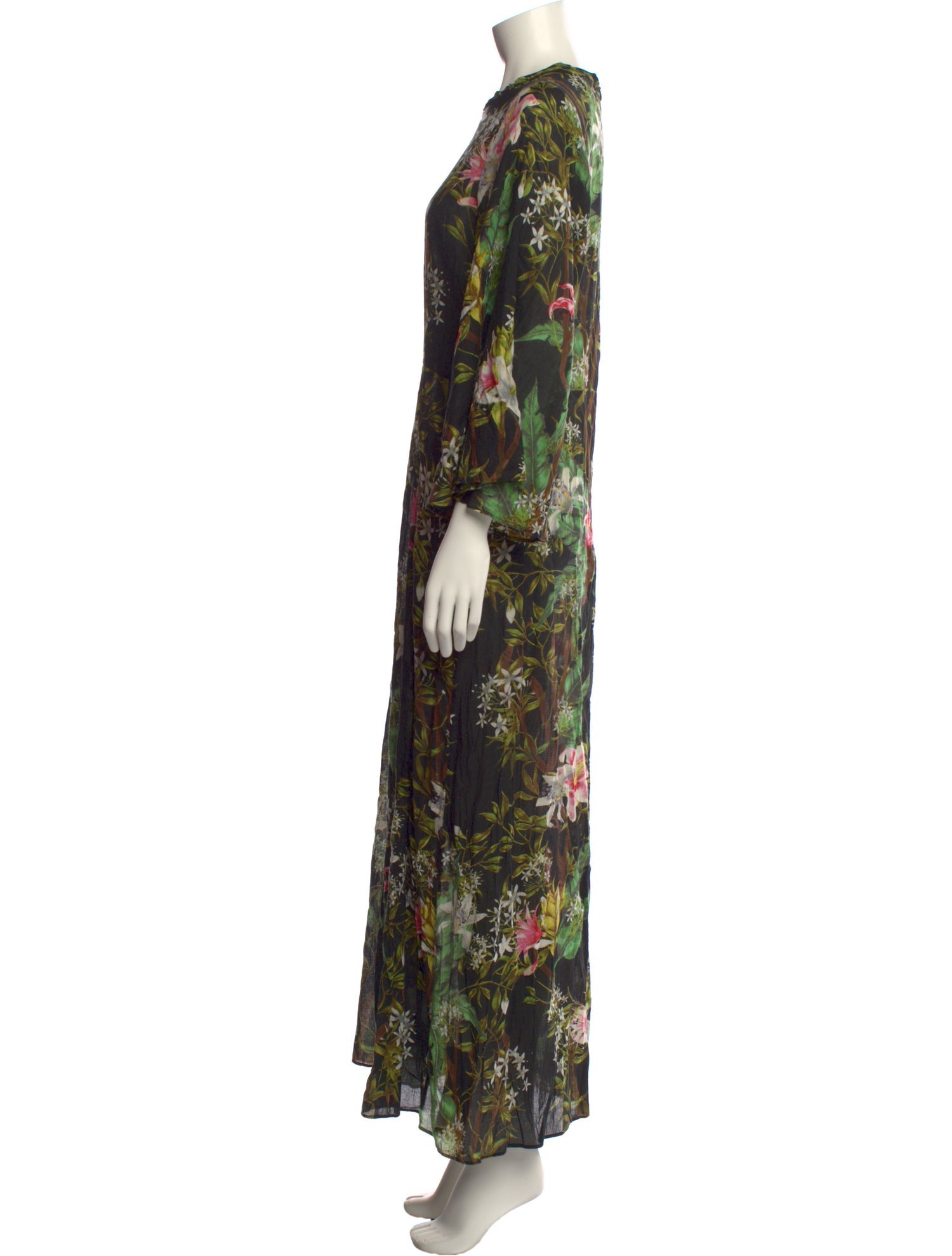 Étoile Isabel Marant Floral Print Long Dress