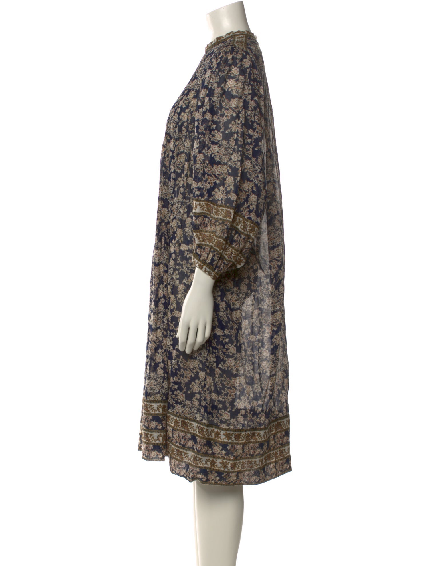 Étoile Isabel Marant Floral Print Midi Length Dress