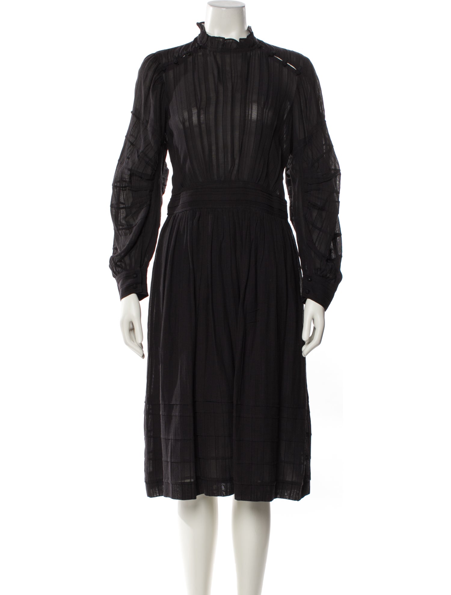 Étoile Isabel Marant Mock Neck Midi Length Dress