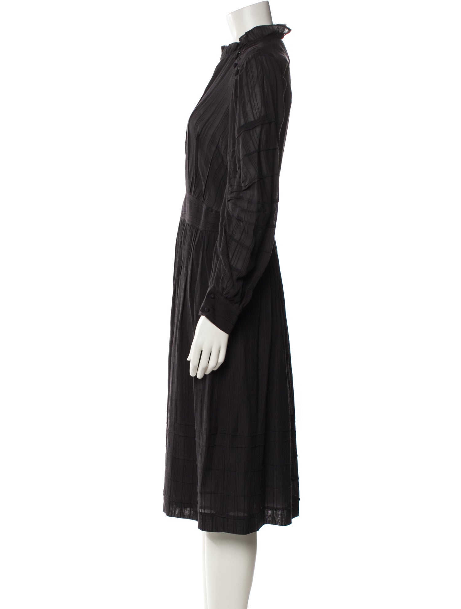 Étoile Isabel Marant Mock Neck Midi Length Dress