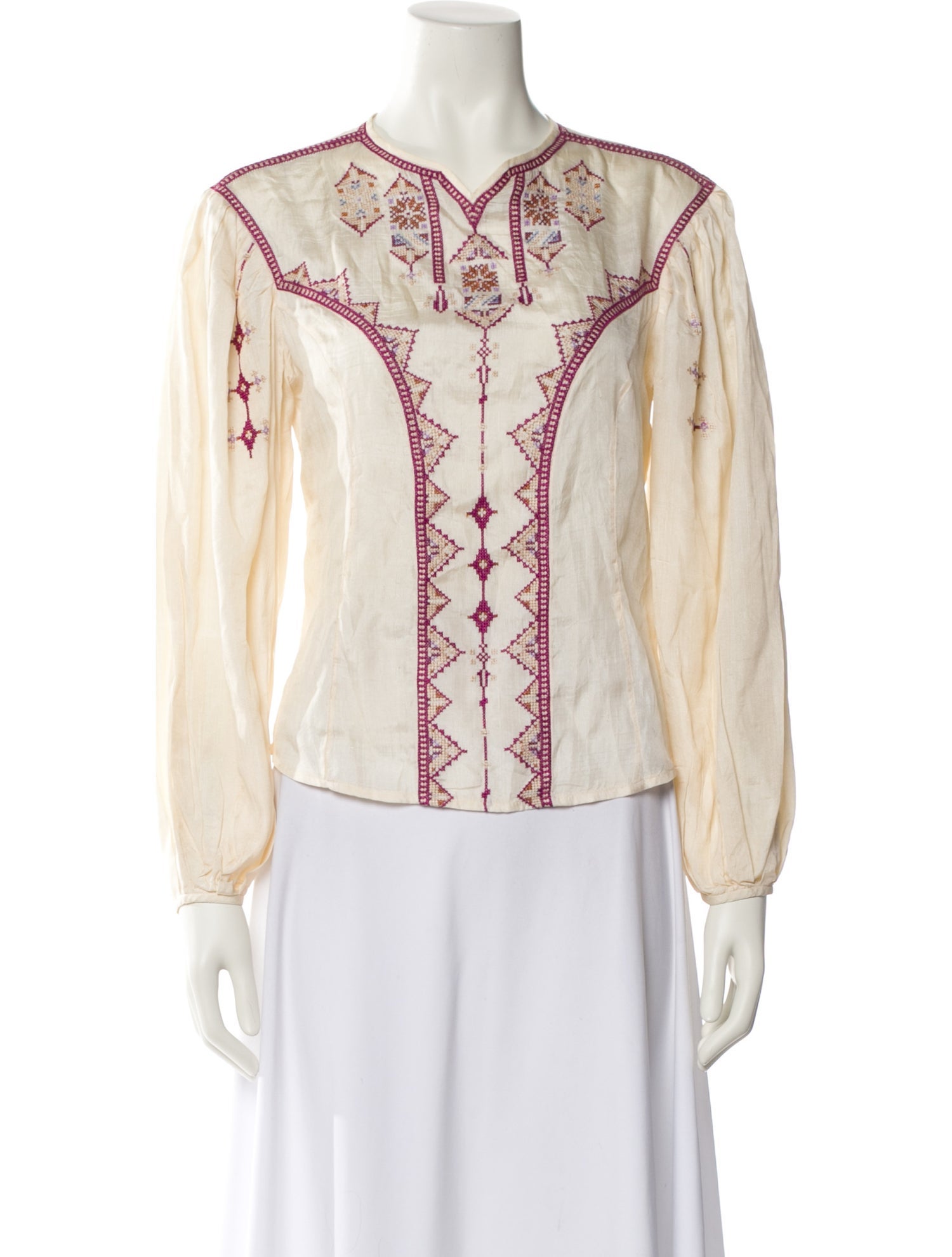 Étoile Isabel Marant Silk Printed Blouse