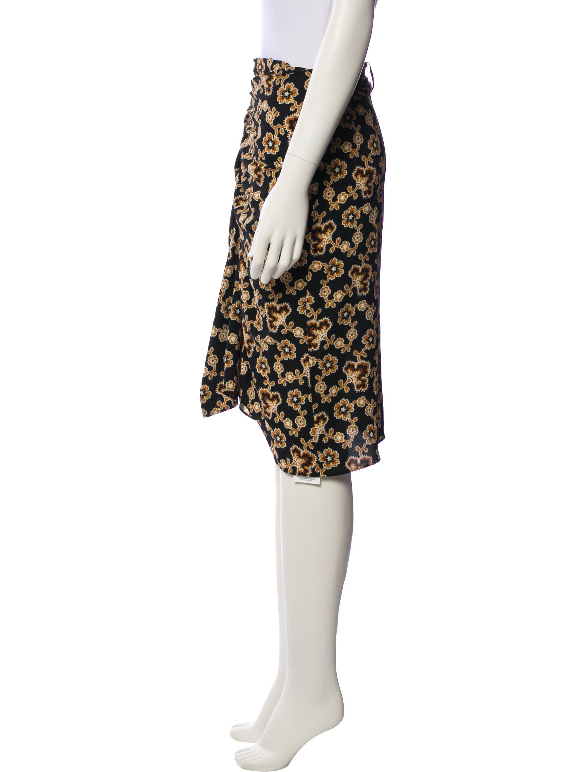 Étoile Isabel Marant Floral Print Knee-Length Skirt