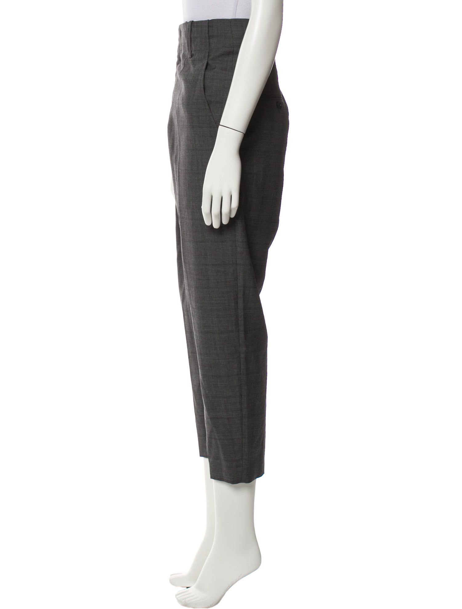 Étoile Isabel Marant Virgin Wool Straight Leg Pants