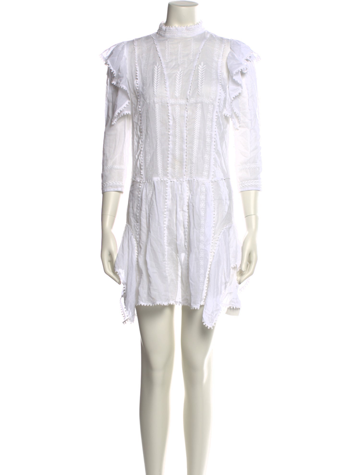 Étoile Isabel Marant Mock Neck Mini Dress