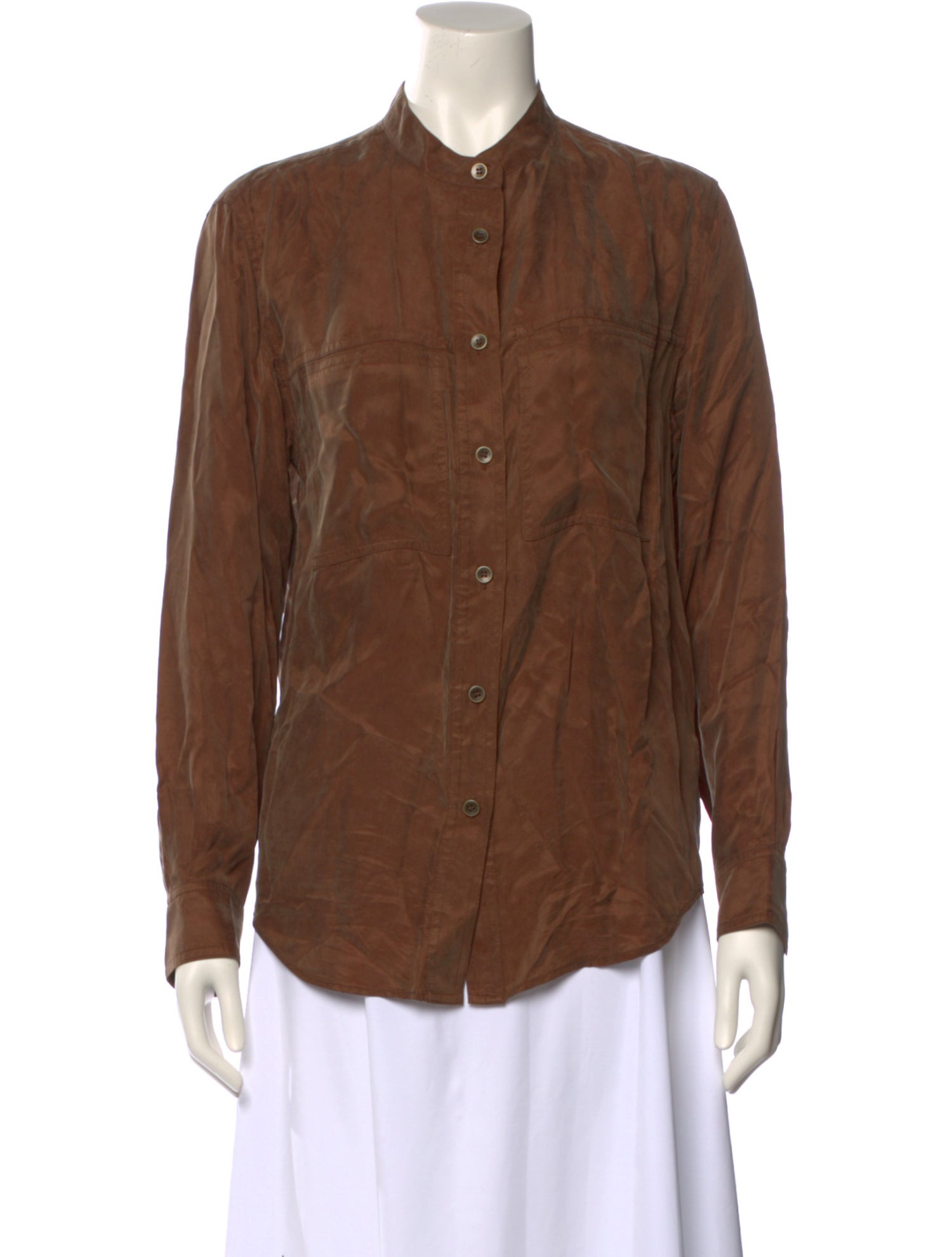 Étoile Isabel Marant Long Sleeve Button-Up Top